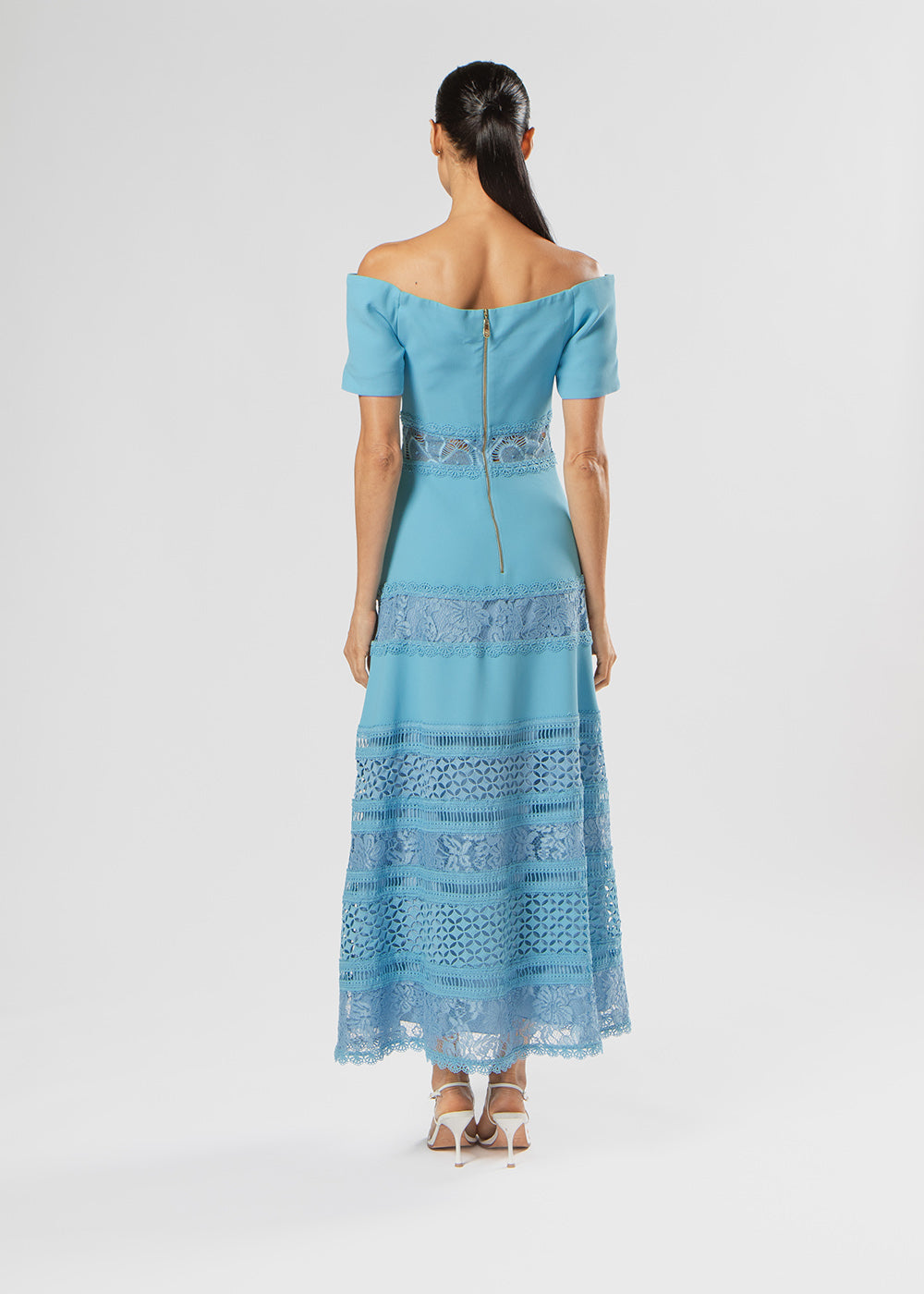 VESTIDO MIDI JOICE AZUL LYCA