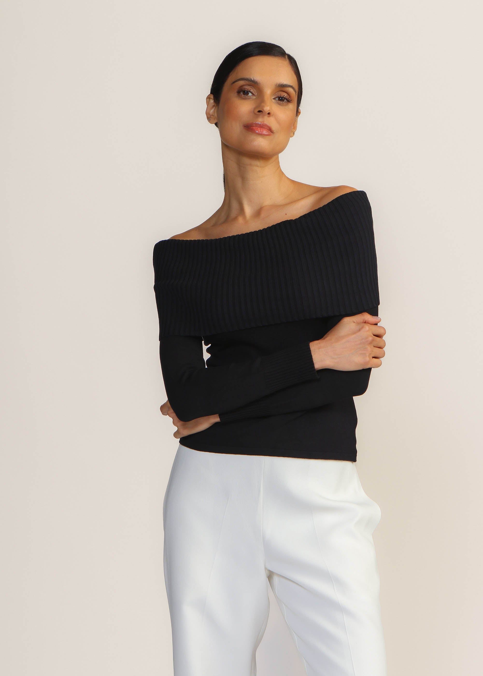 BLUSA TRICOT MONALISA PRETO
