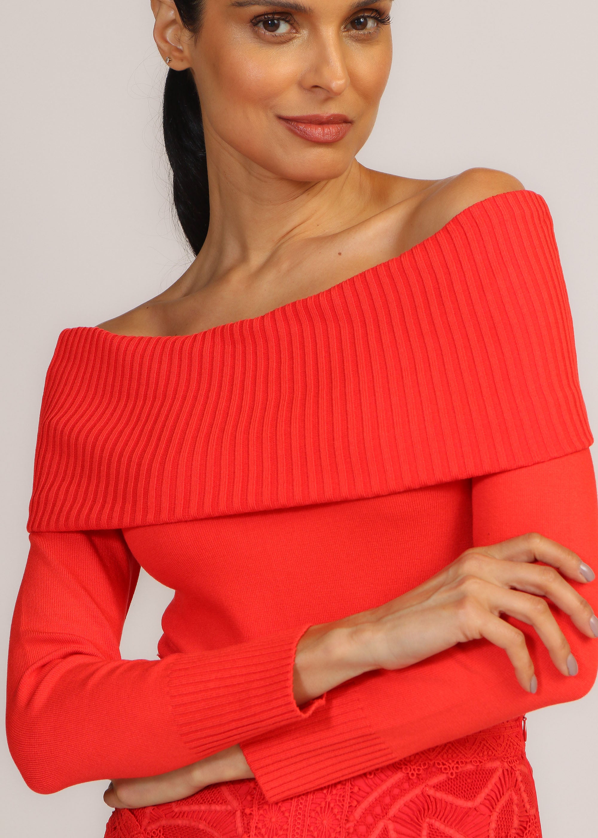 BLUSA TRICOT MONALISA VERMELHO MARY
