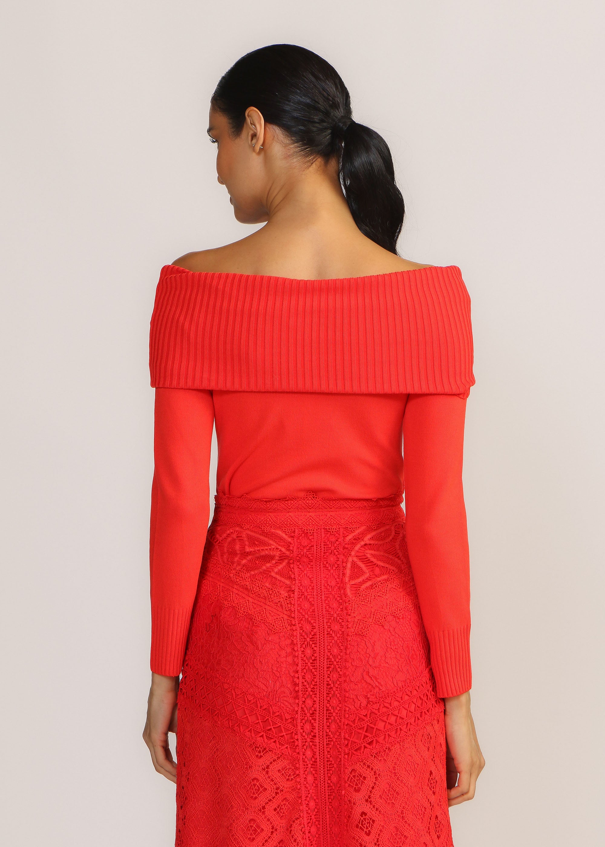 BLUSA TRICOT MONALISA VERMELHO MARY