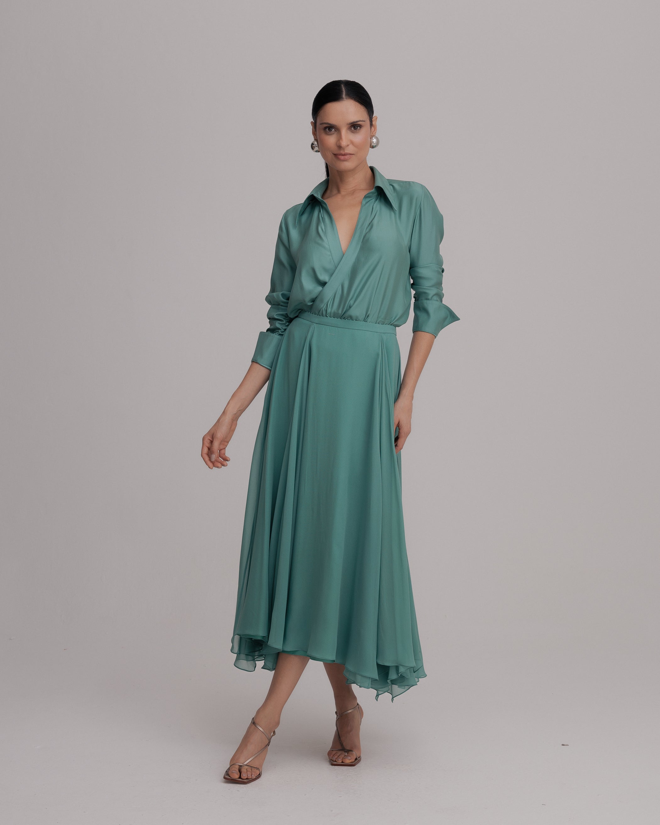 CAMISA ANDREA VERDE ALGA