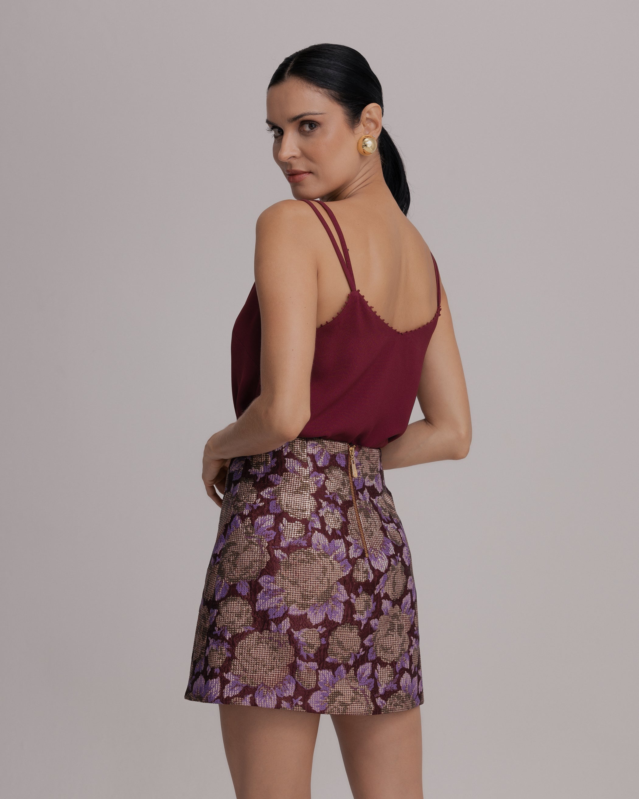 REGATA LAURA LACE VINHO MAHOGANY