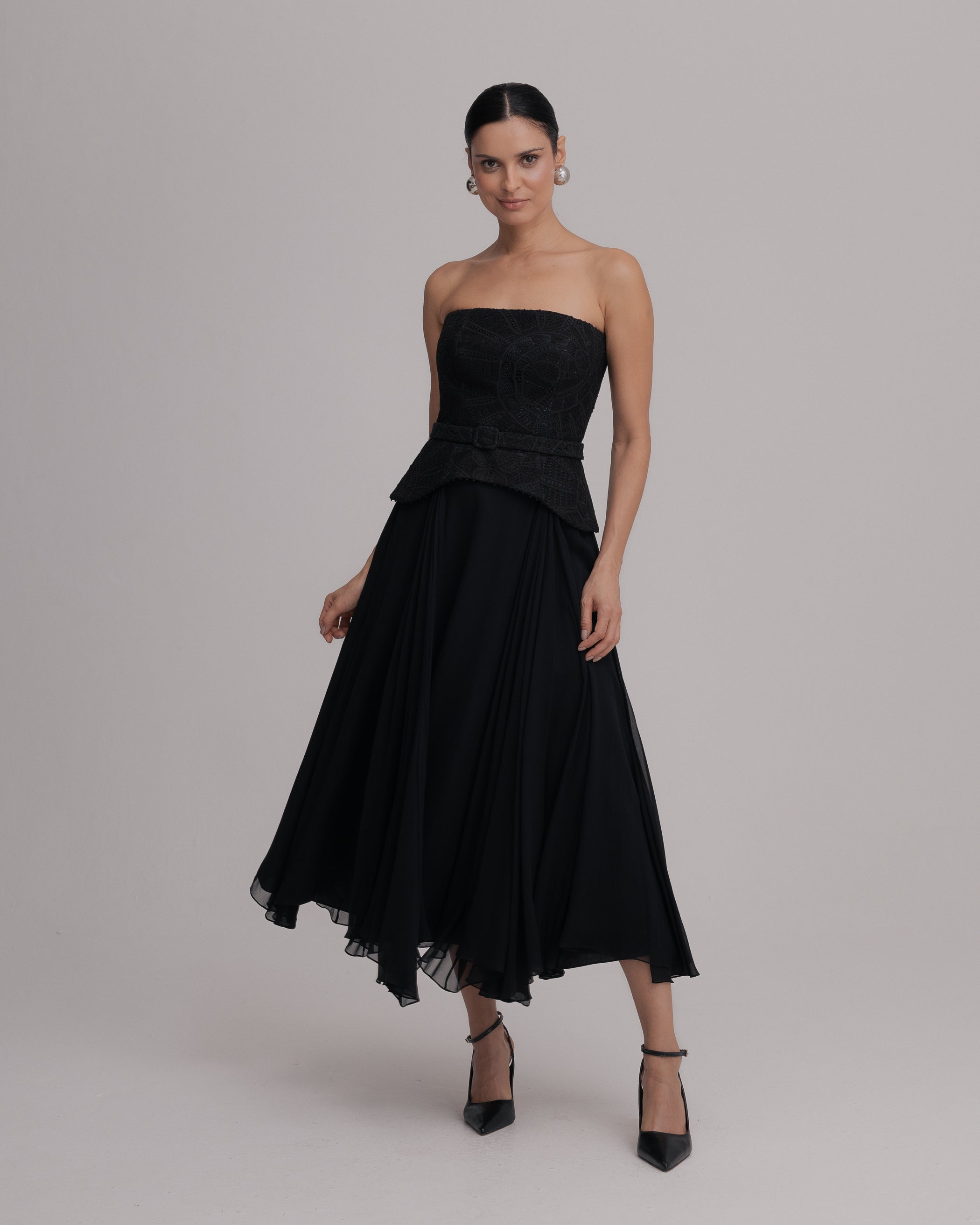 SAIA MIDI AURORA PRETO