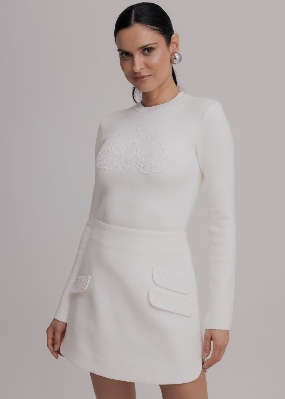 TRICOT JOANA OFF WHITE