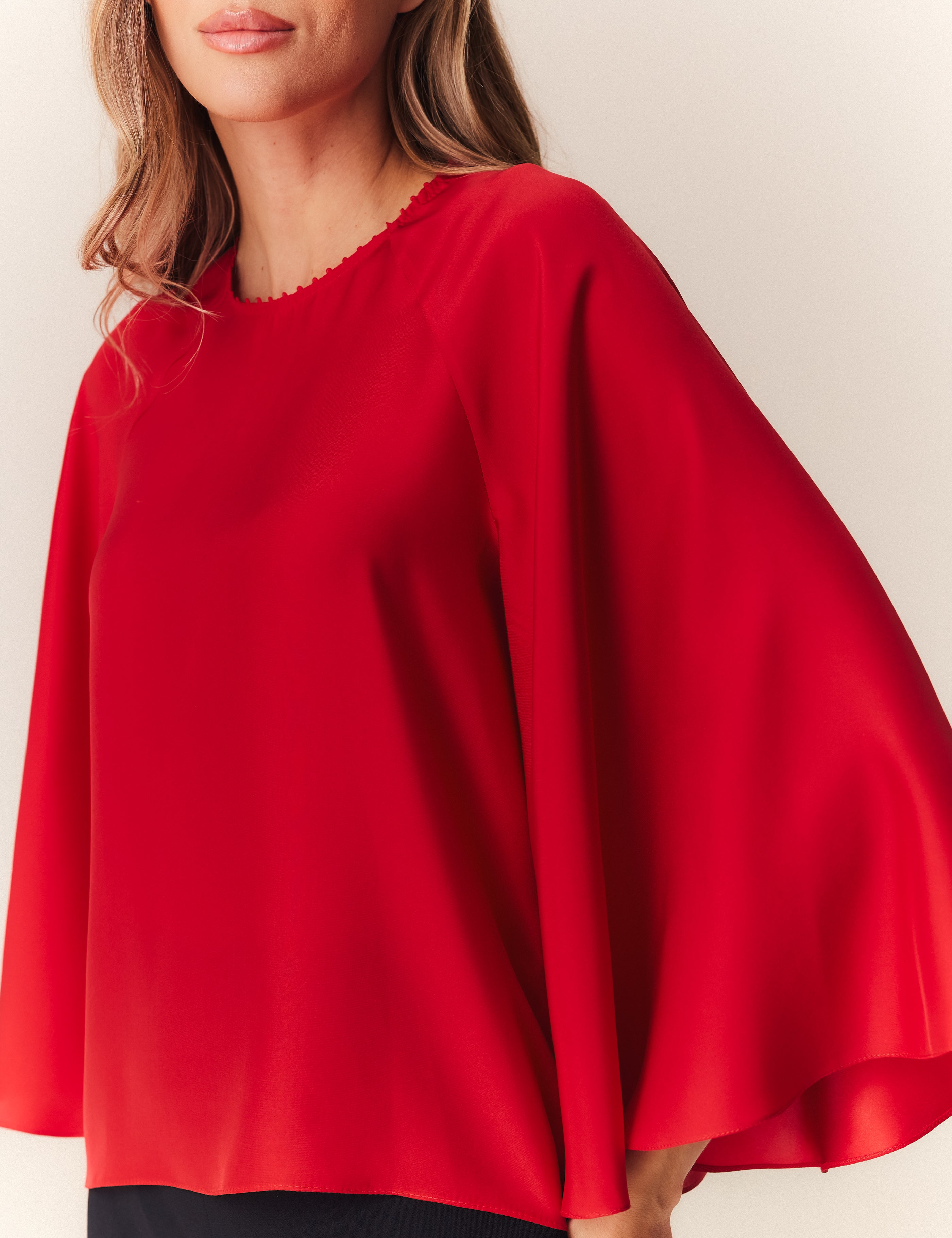 BLUSA CRIS VERMELHO CARMIN