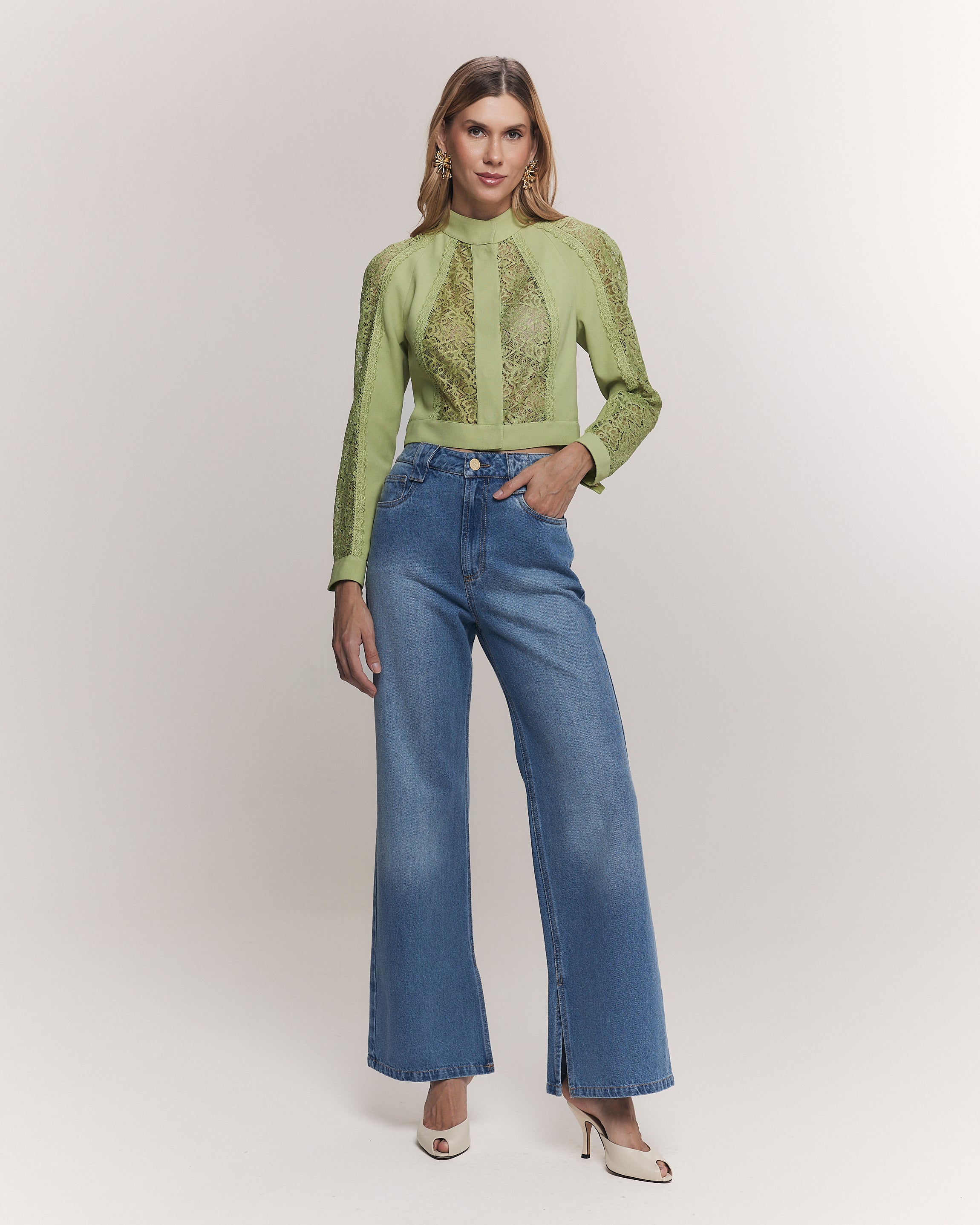 JAQUETA MILENA VERDE AVOCADO