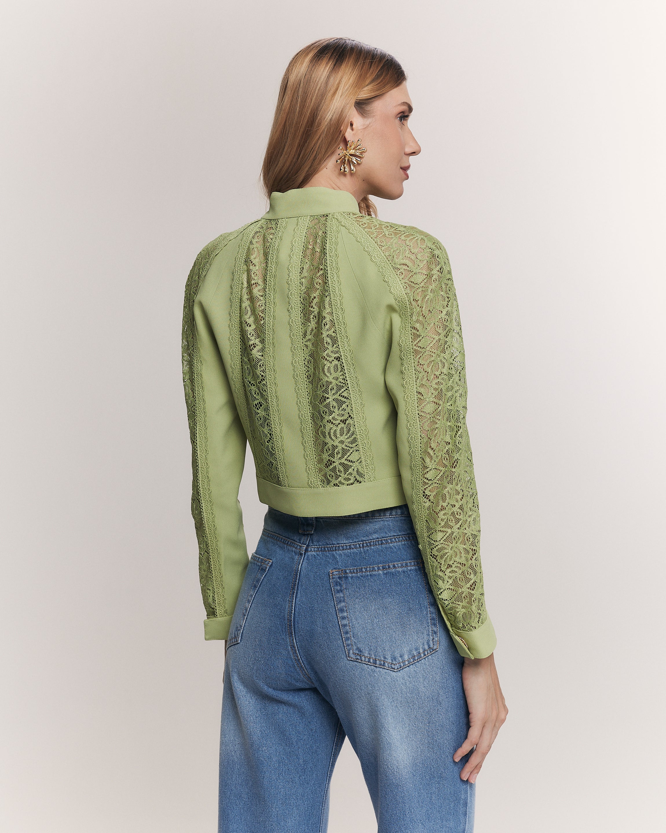 JAQUETA MILENA VERDE AVOCADO