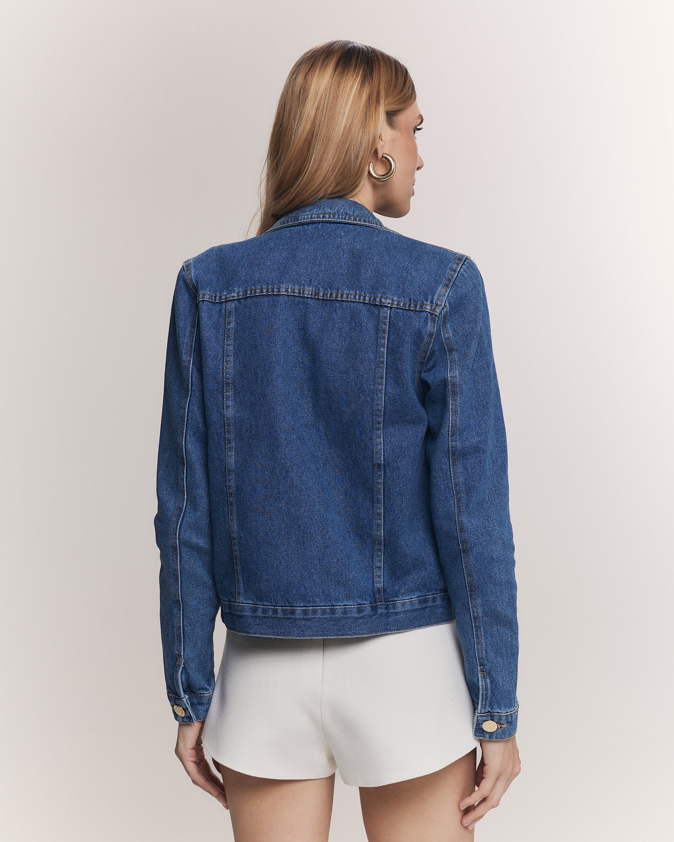 JAQUETA KAREN JEANS BLUE DENIM