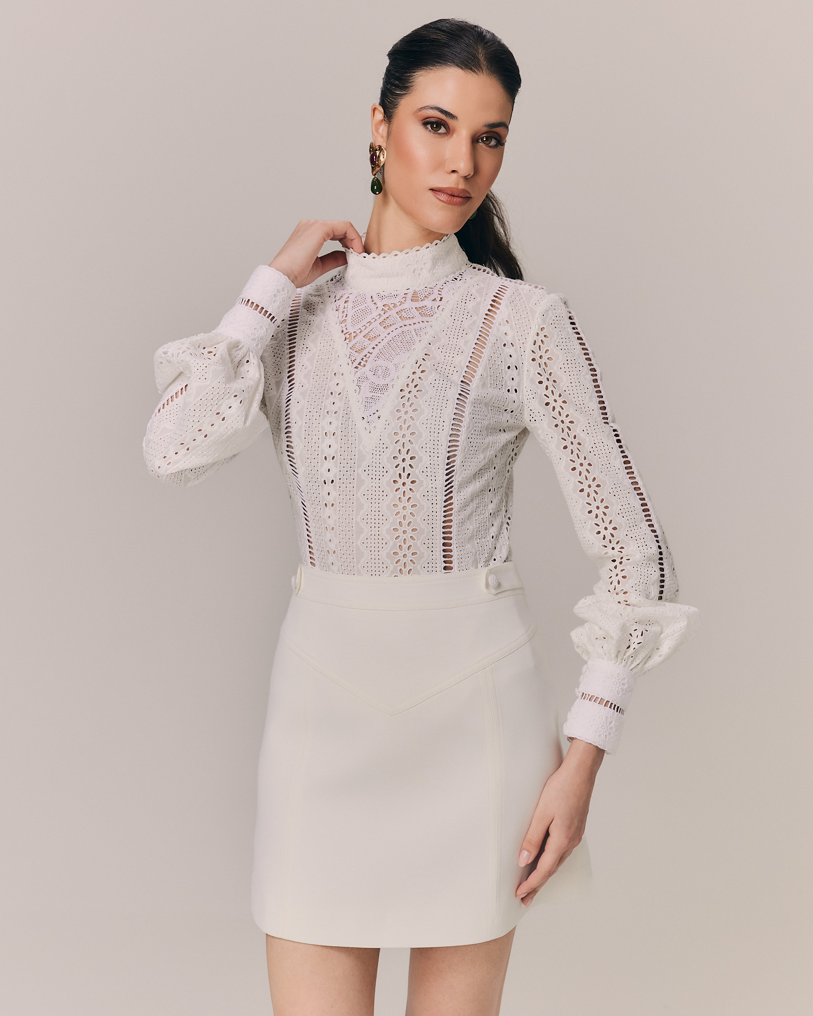 BLUSA GIULIA OFF WHITE