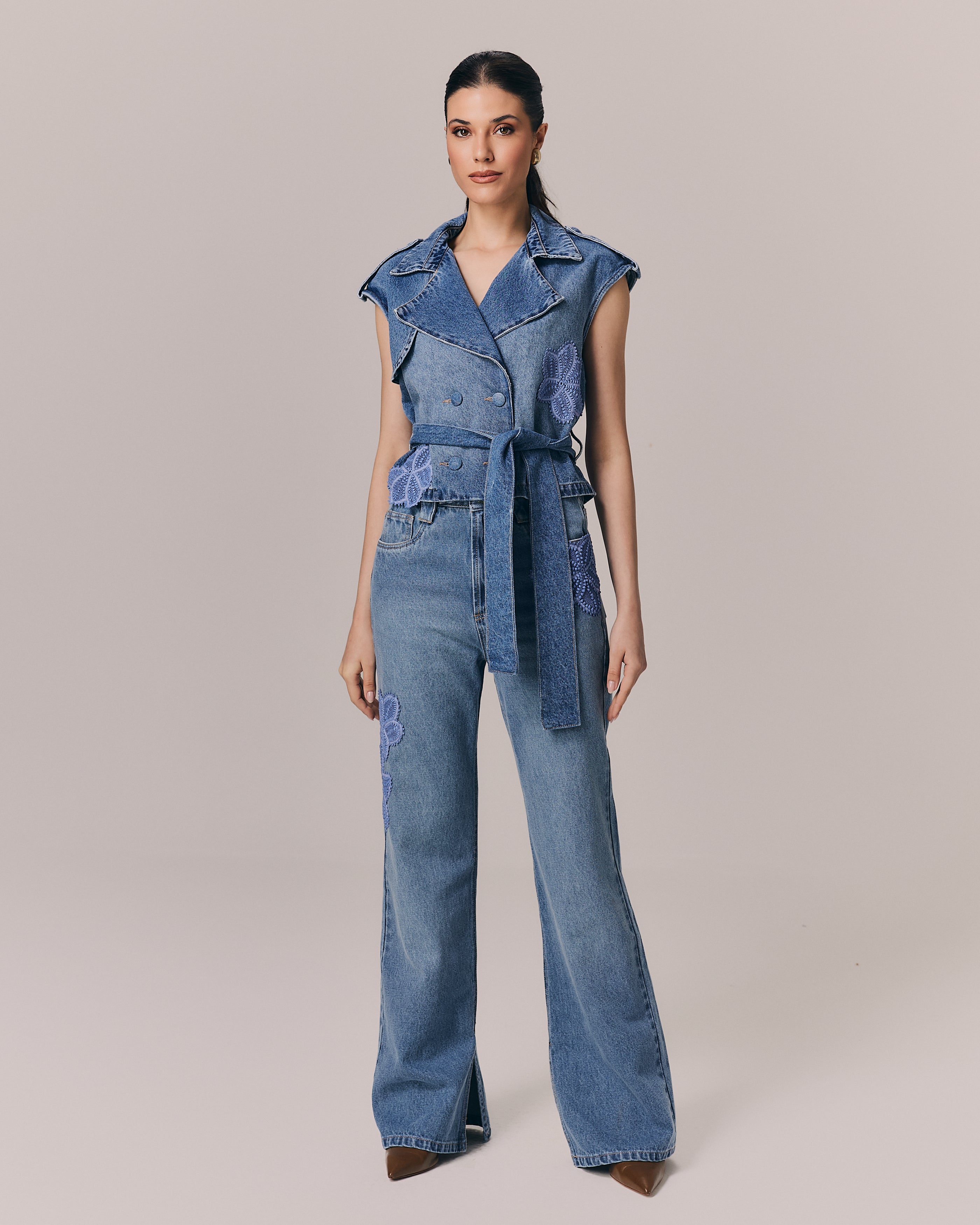CALCA KATIA JEANS AZUL JEANS