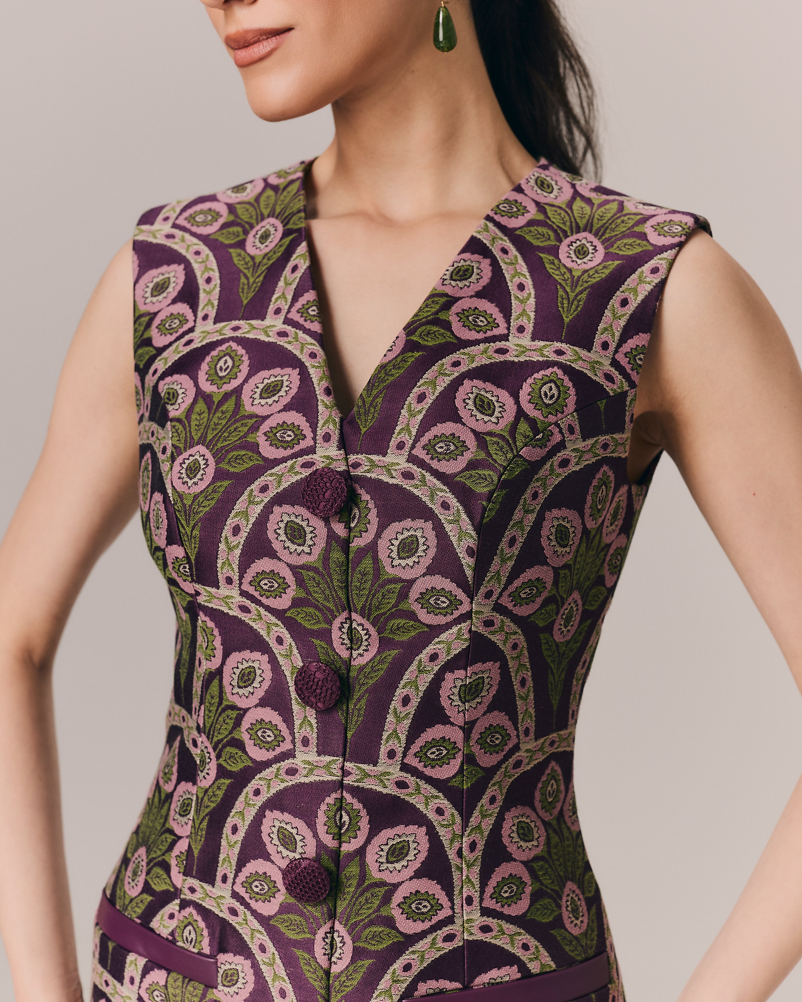 VESTIDO CURTO MONTMARTRE ESTAMPA SAINT GERMAIN