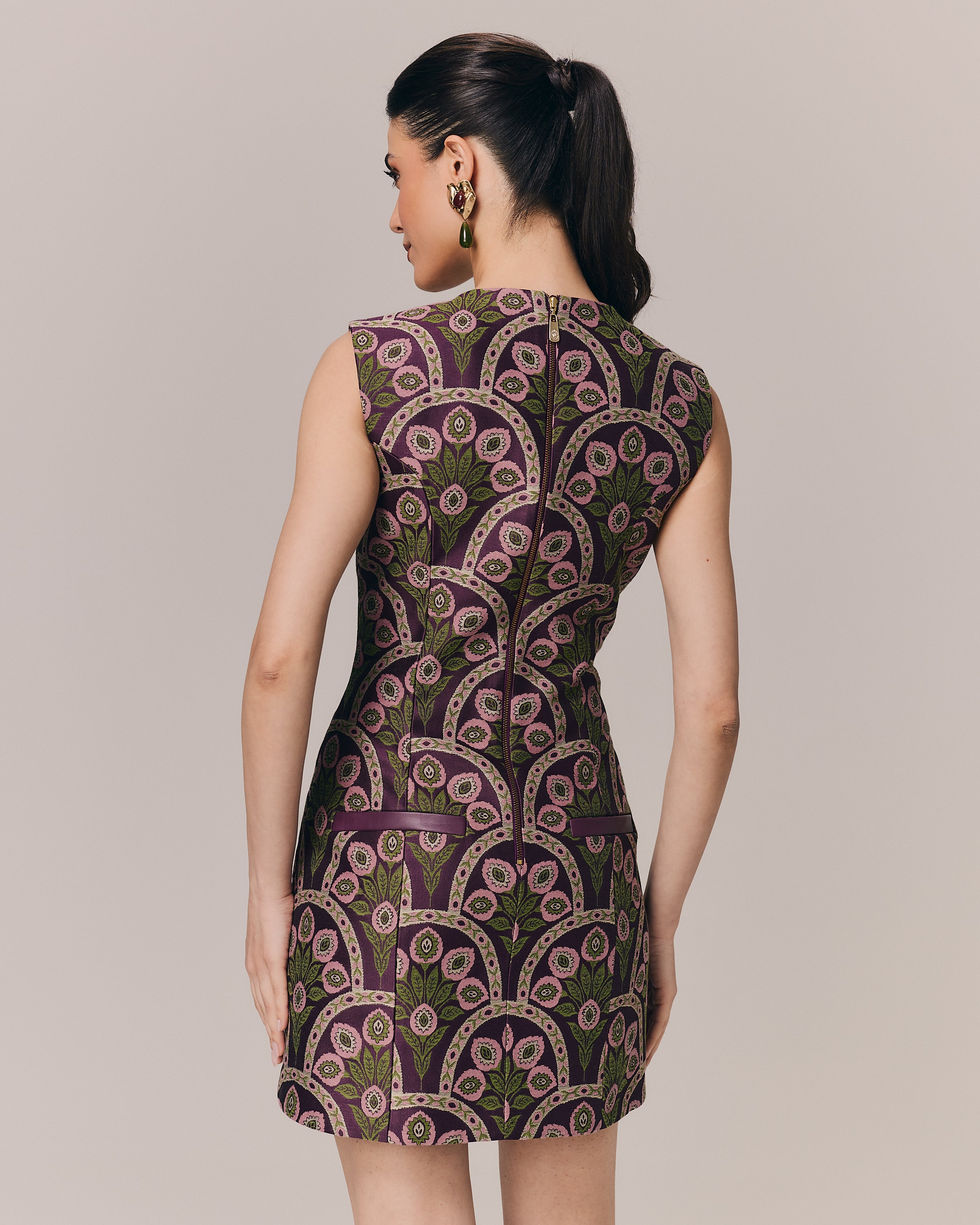 VESTIDO CURTO MONTMARTRE ESTAMPA SAINT GERMAIN