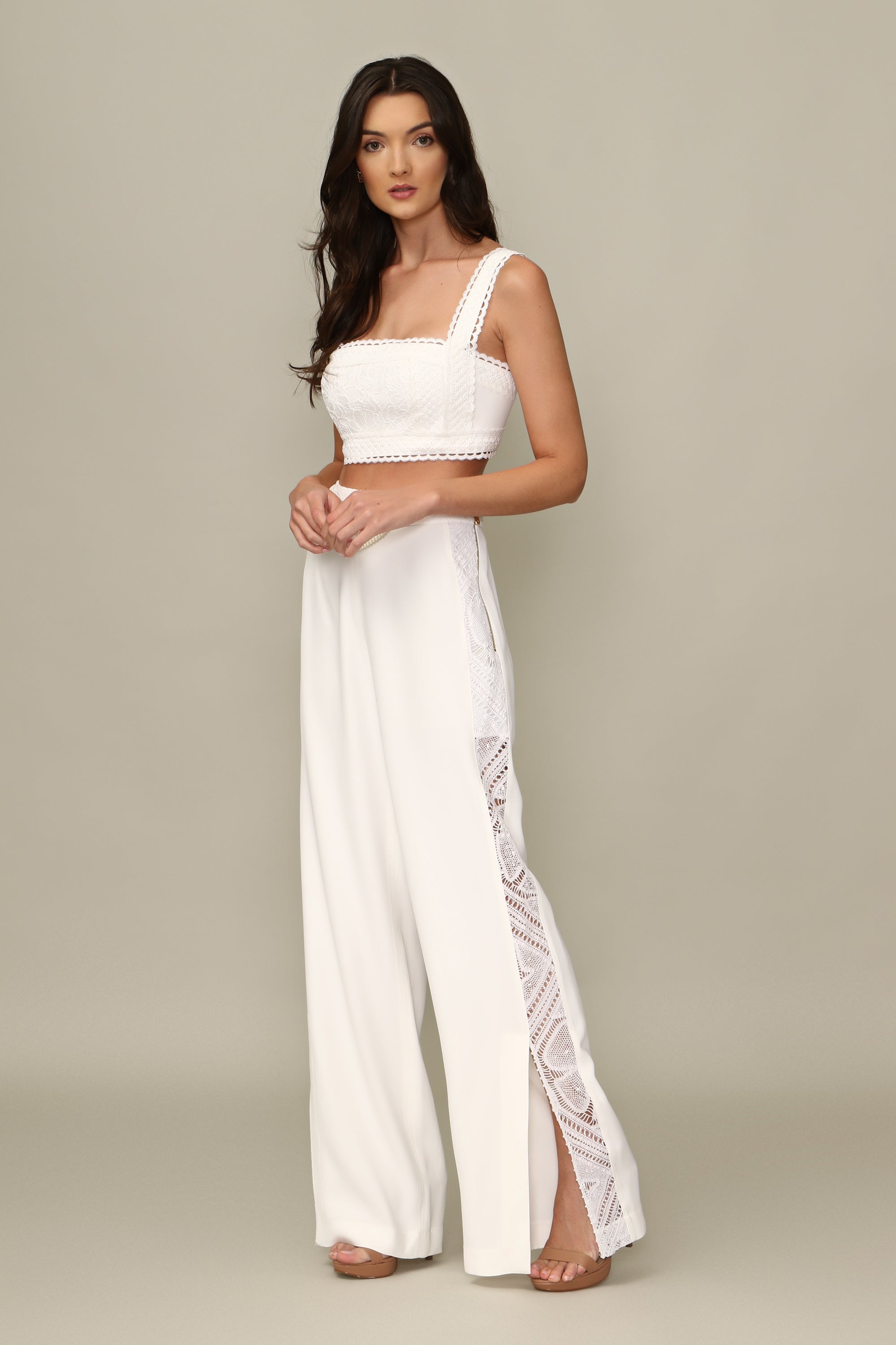 CALÇA BERTA OFF WHITE