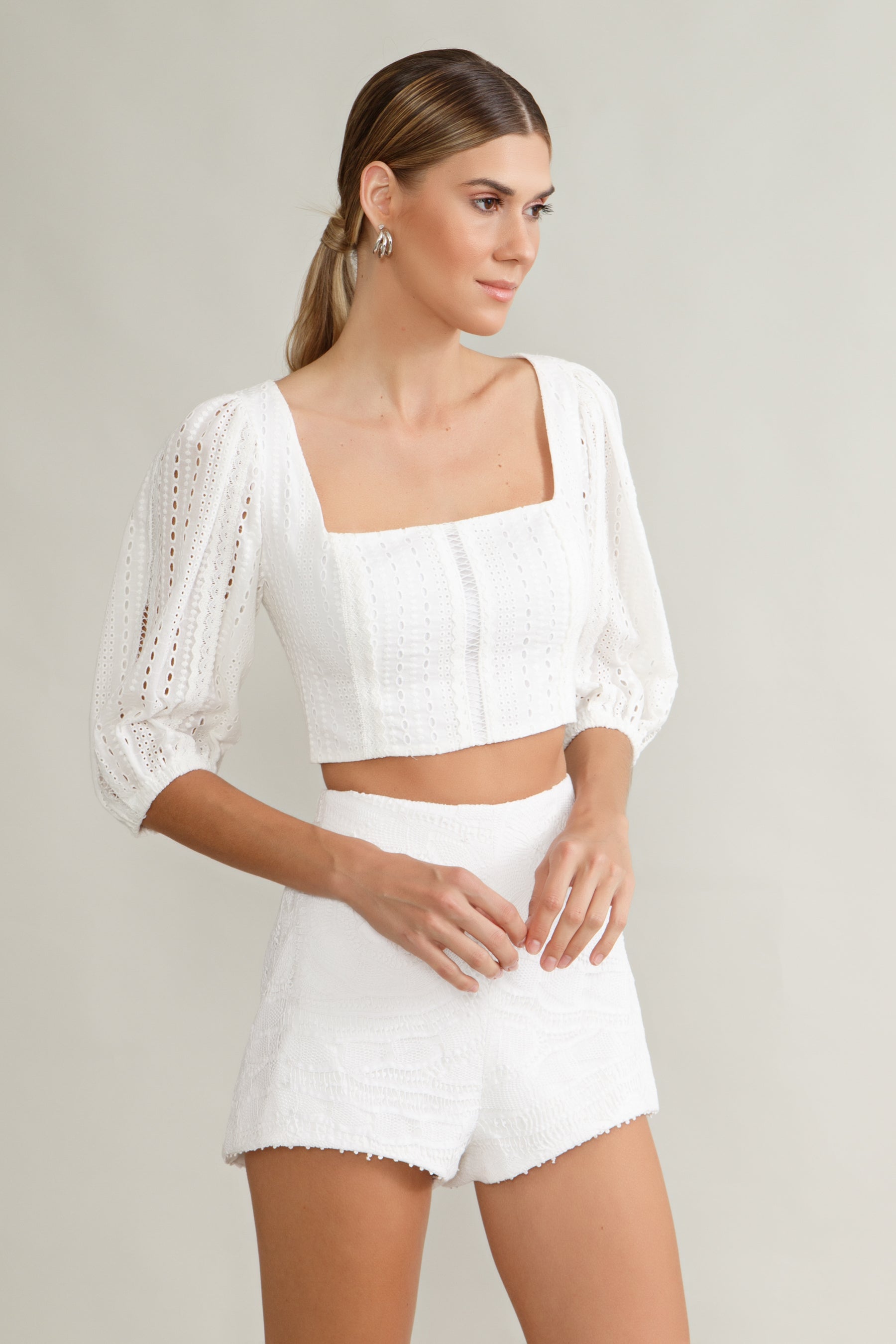 TOP AMALIA OFF WHITE