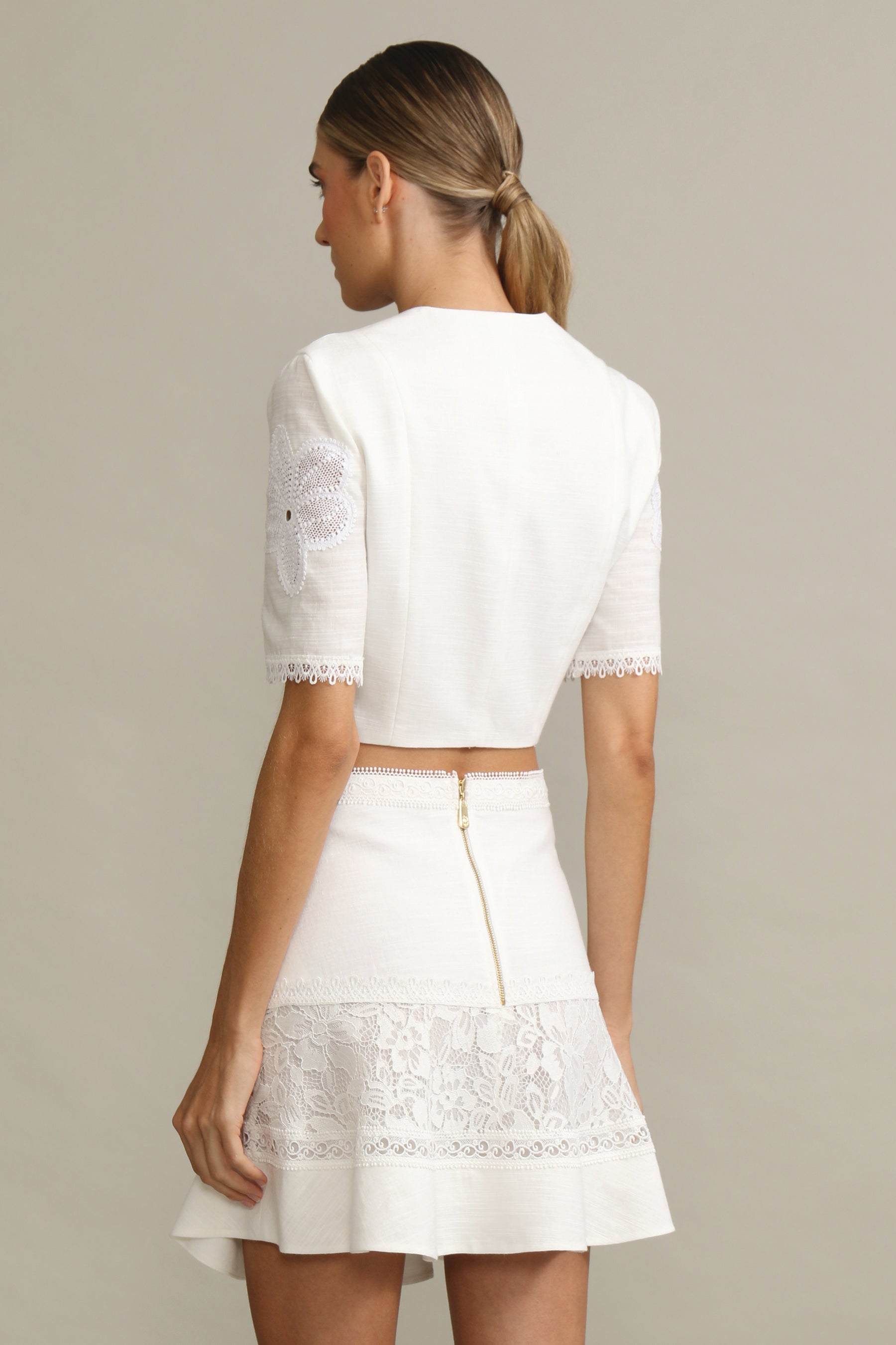 TOP MARJORIE OFF WHITE JASMIN