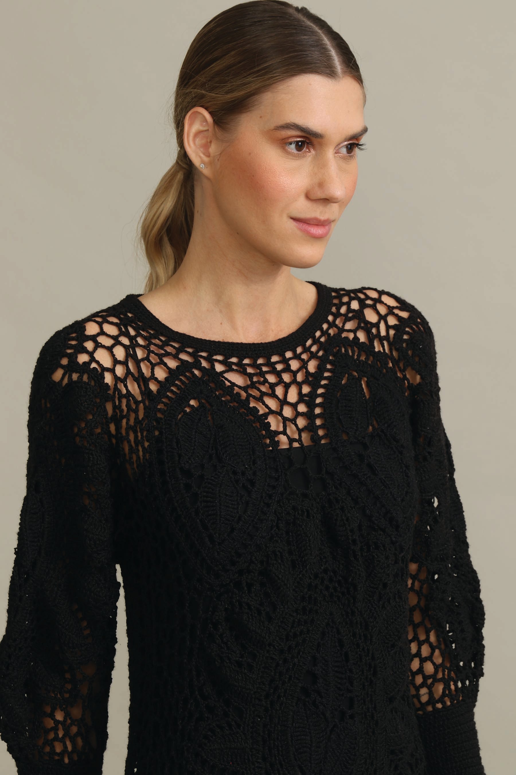 VESTIDO CURTO SOPHIA PRETO