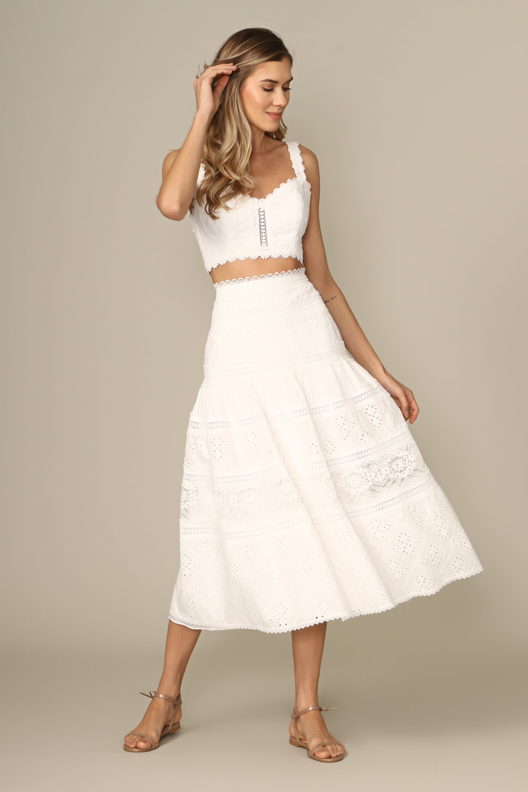 TOP CLARISSA OFF WHITE