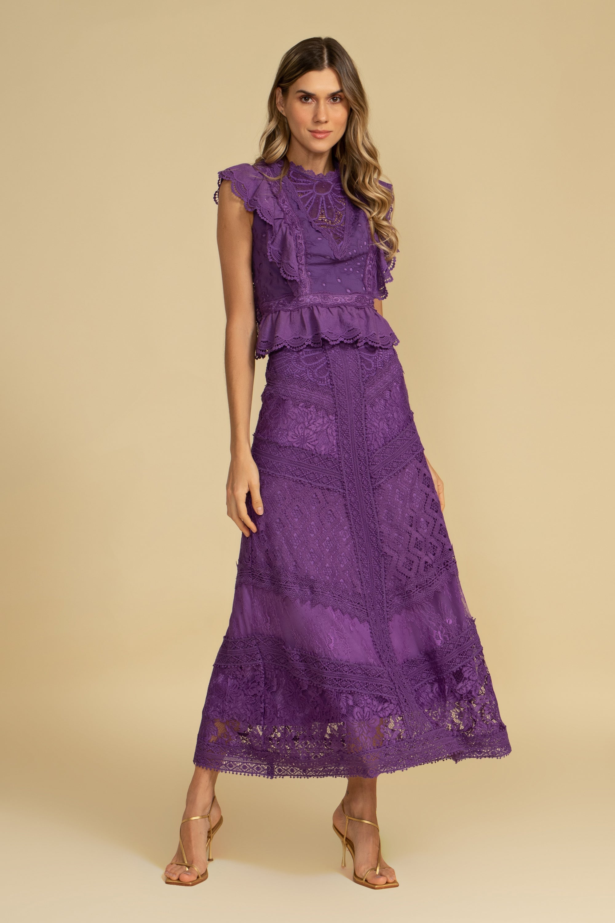 BLUSA LEA ROXO ELIZABETH