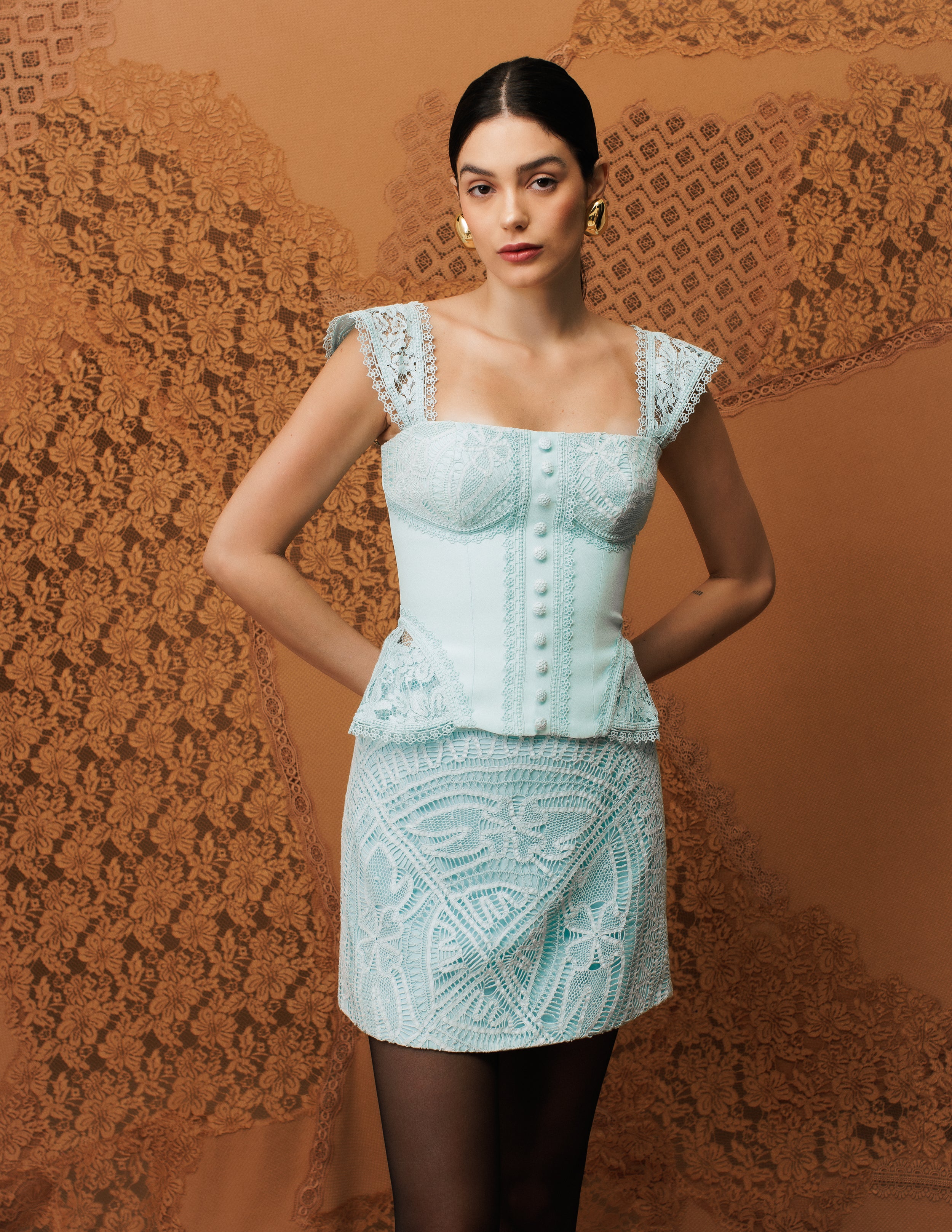 BLUSA PEROLA VERDE ANTONIETA