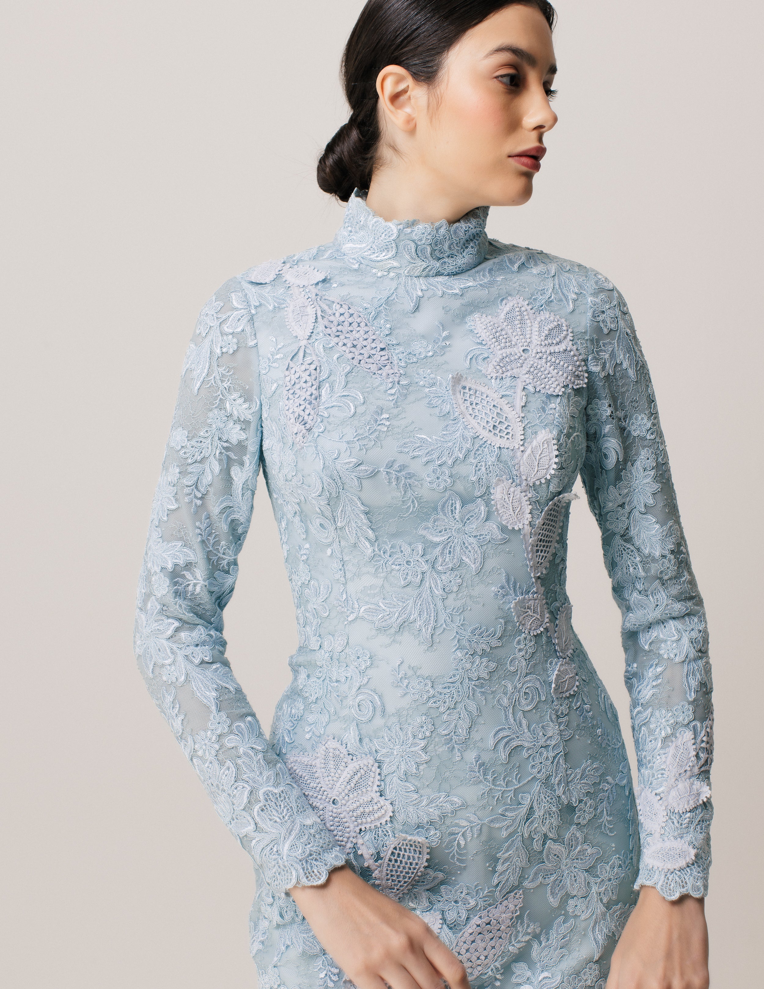 VESTIDO CURTO GABI AZUL CLARO