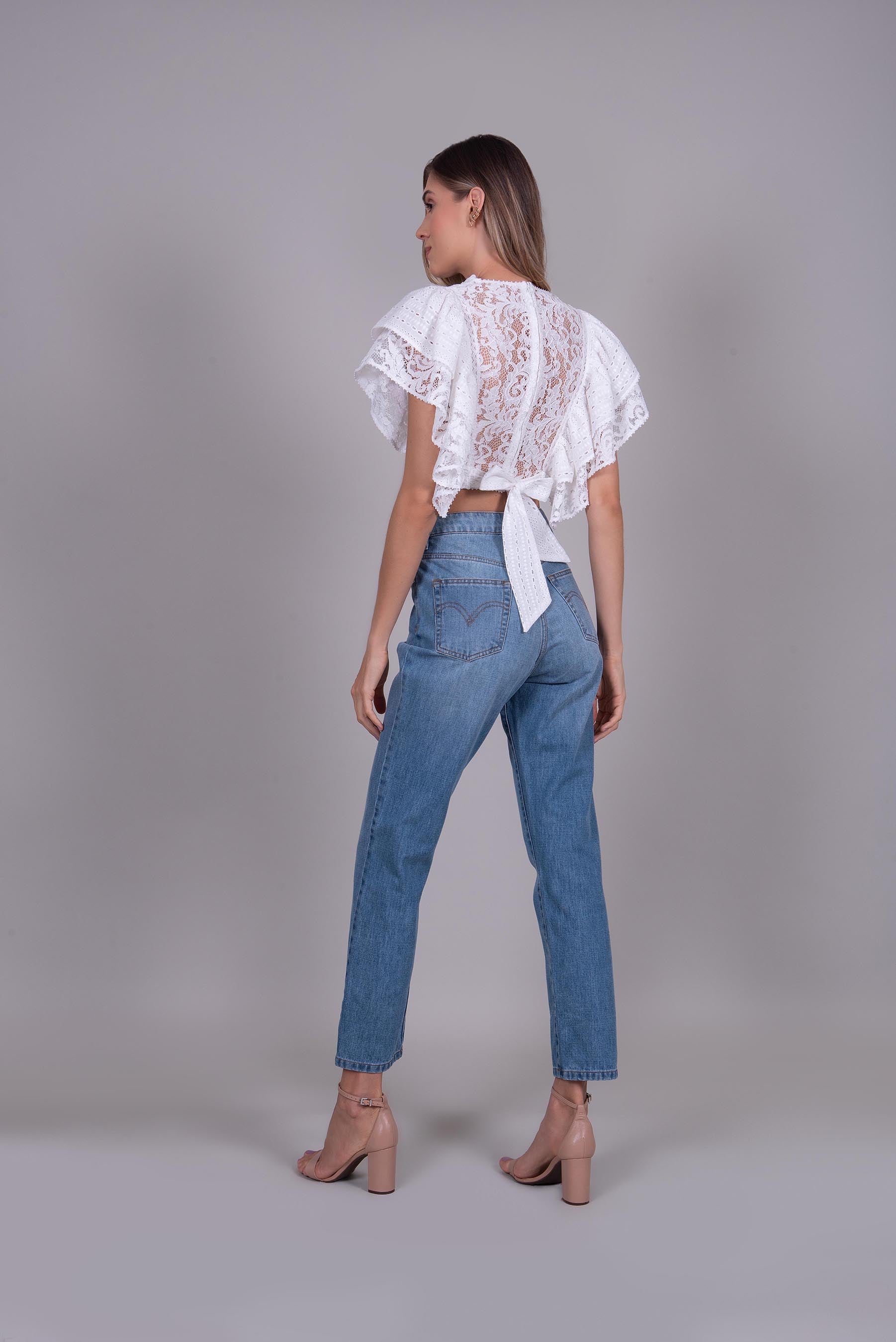 TOP MELLANY OFF WHITE