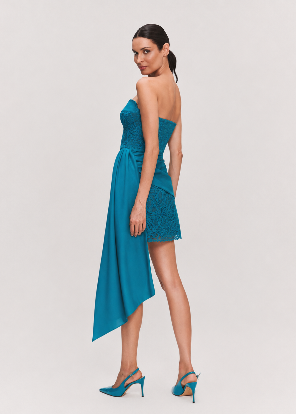VESTIDO CURTO PAOLA AZUL SALINA