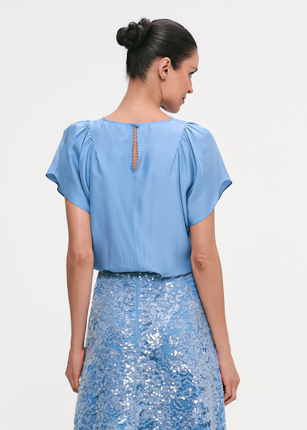 BLUSA GEORGINA AZUL BOHEMIO