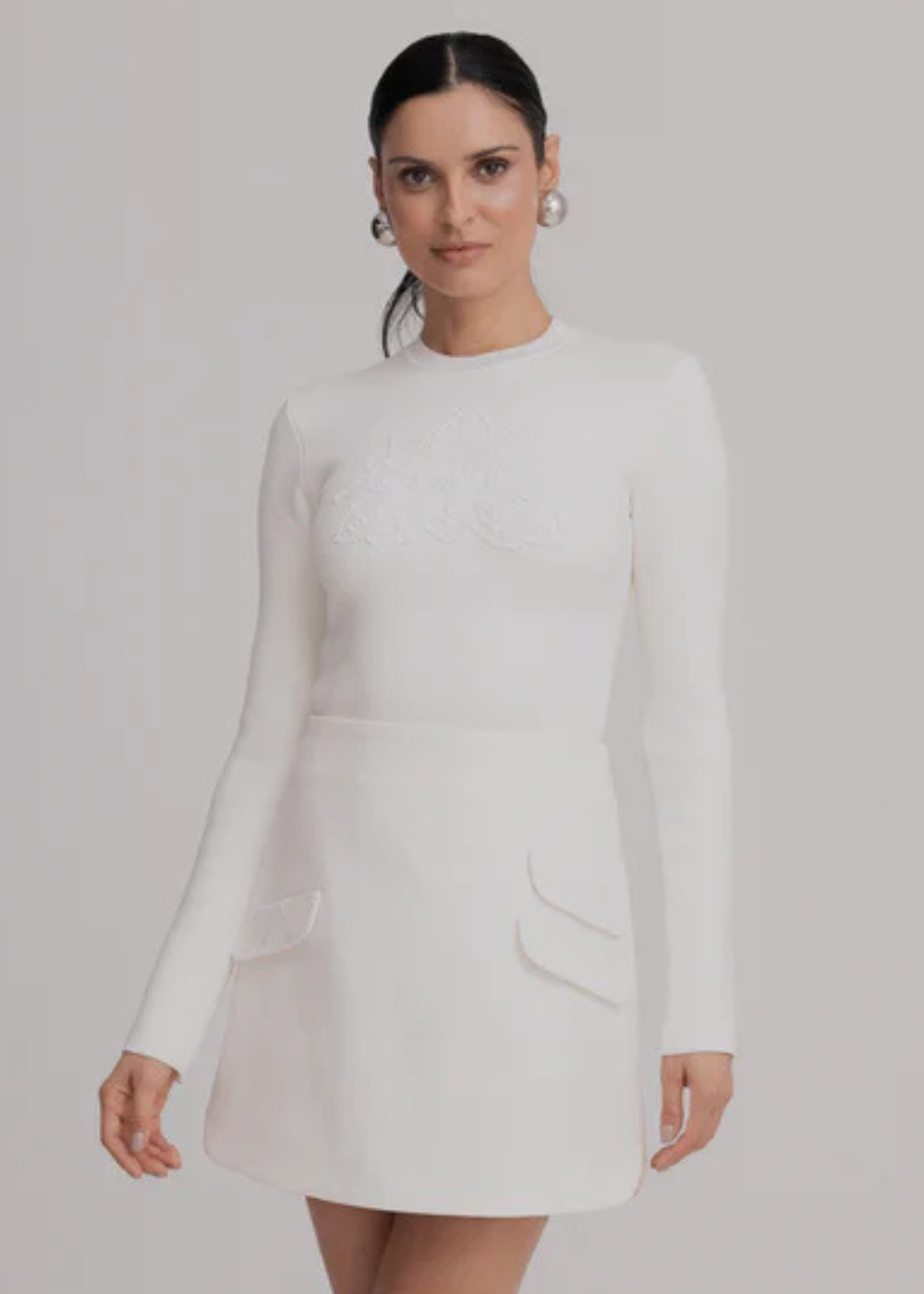TRICOT JOANA OFF WHITE