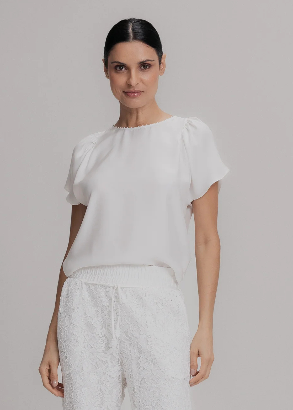 BLUSA GEORGINA OFF WHITE