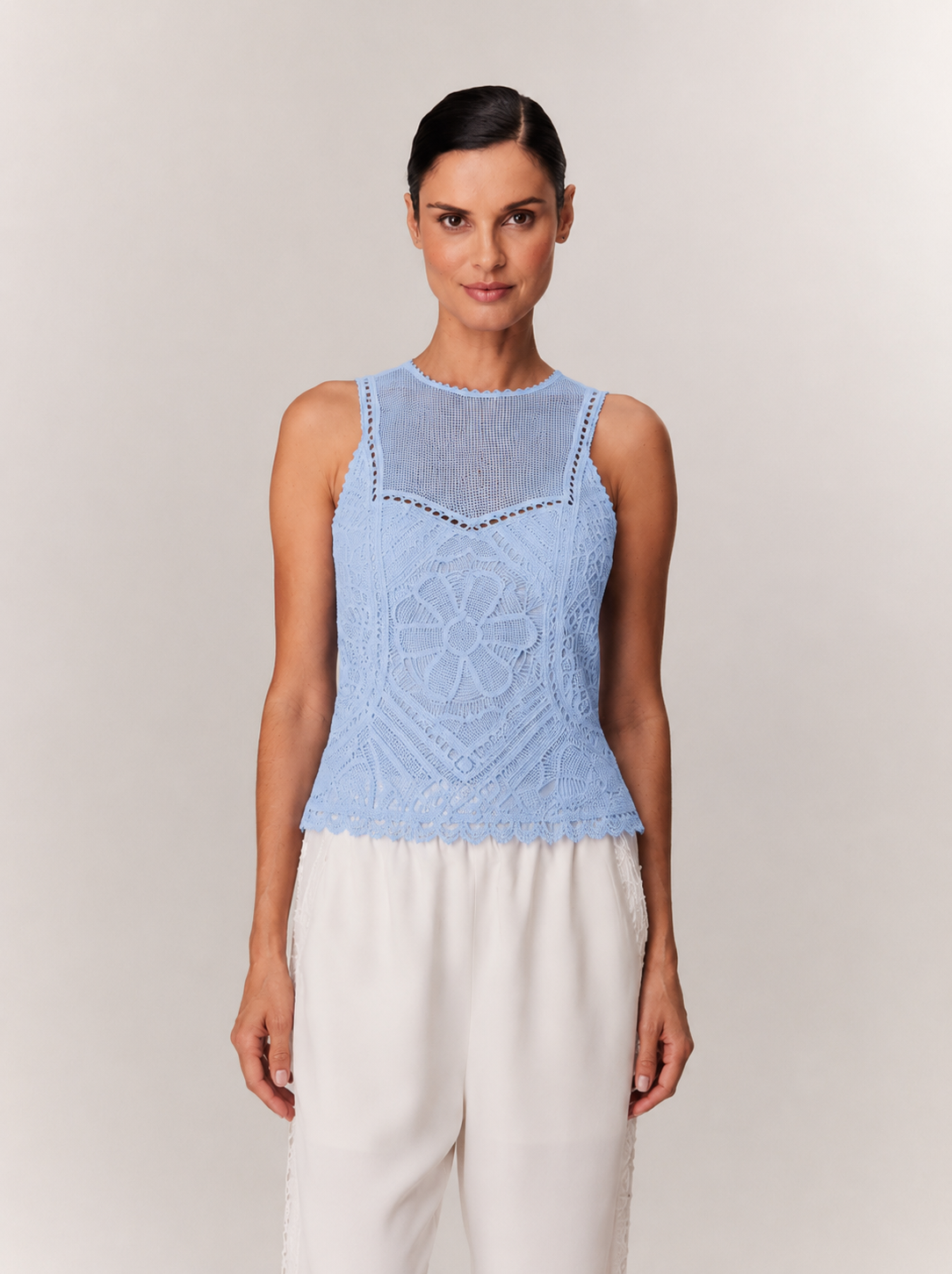 BLUSA SHIRLEY AZUL HORTENSIA