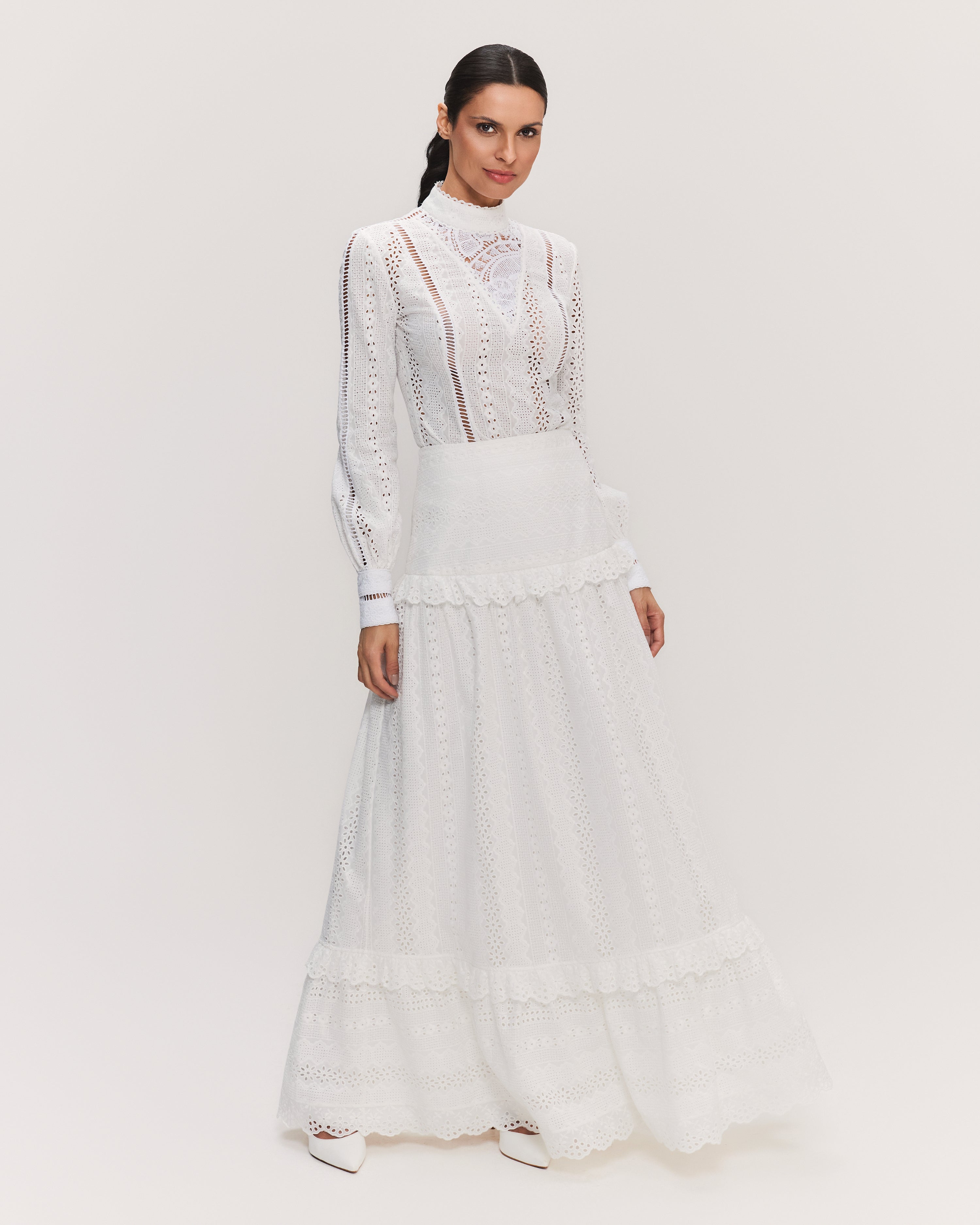 SAIA LONGA GIULIA OFF WHITE