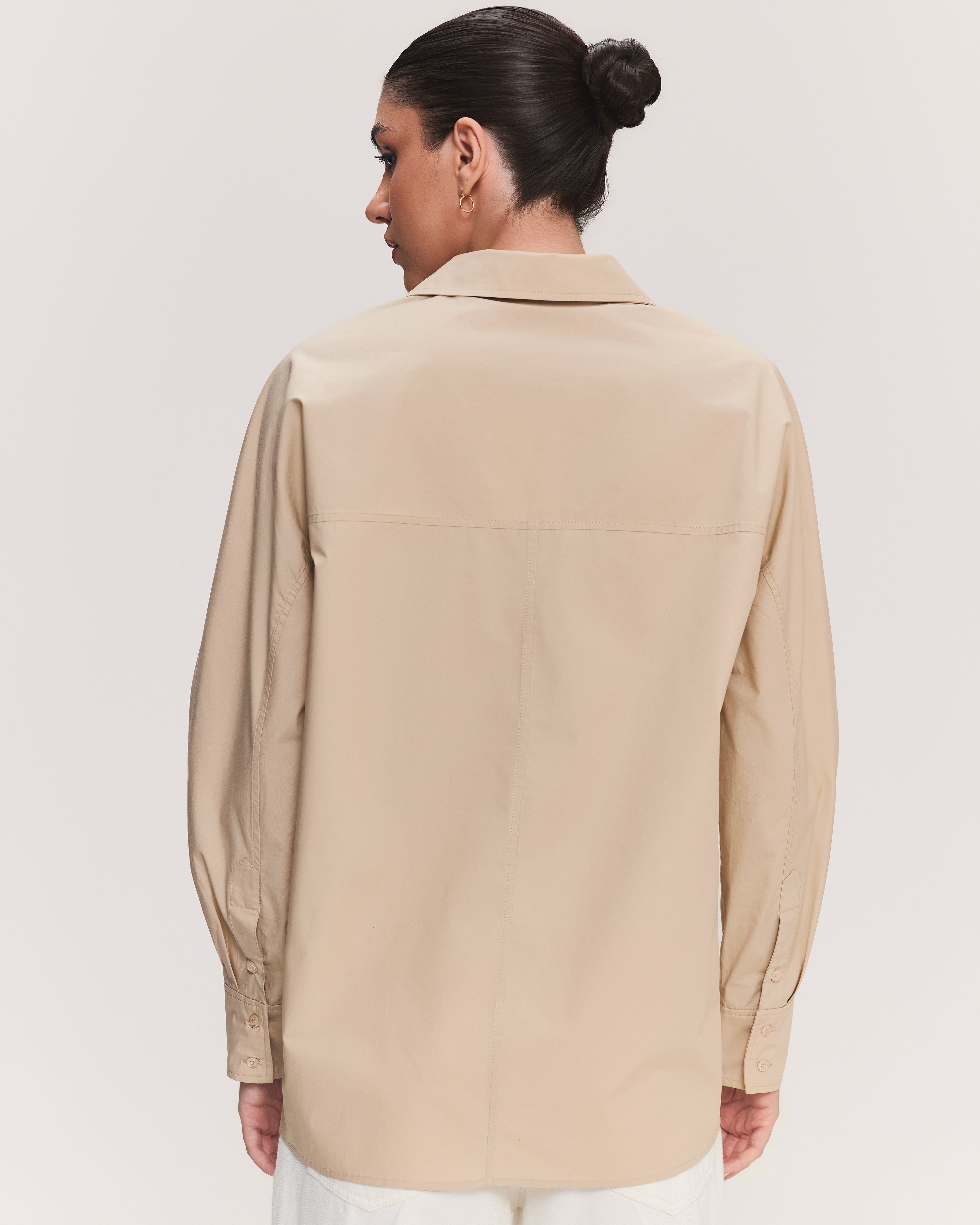 CAMISA ANTONIETA BEGE