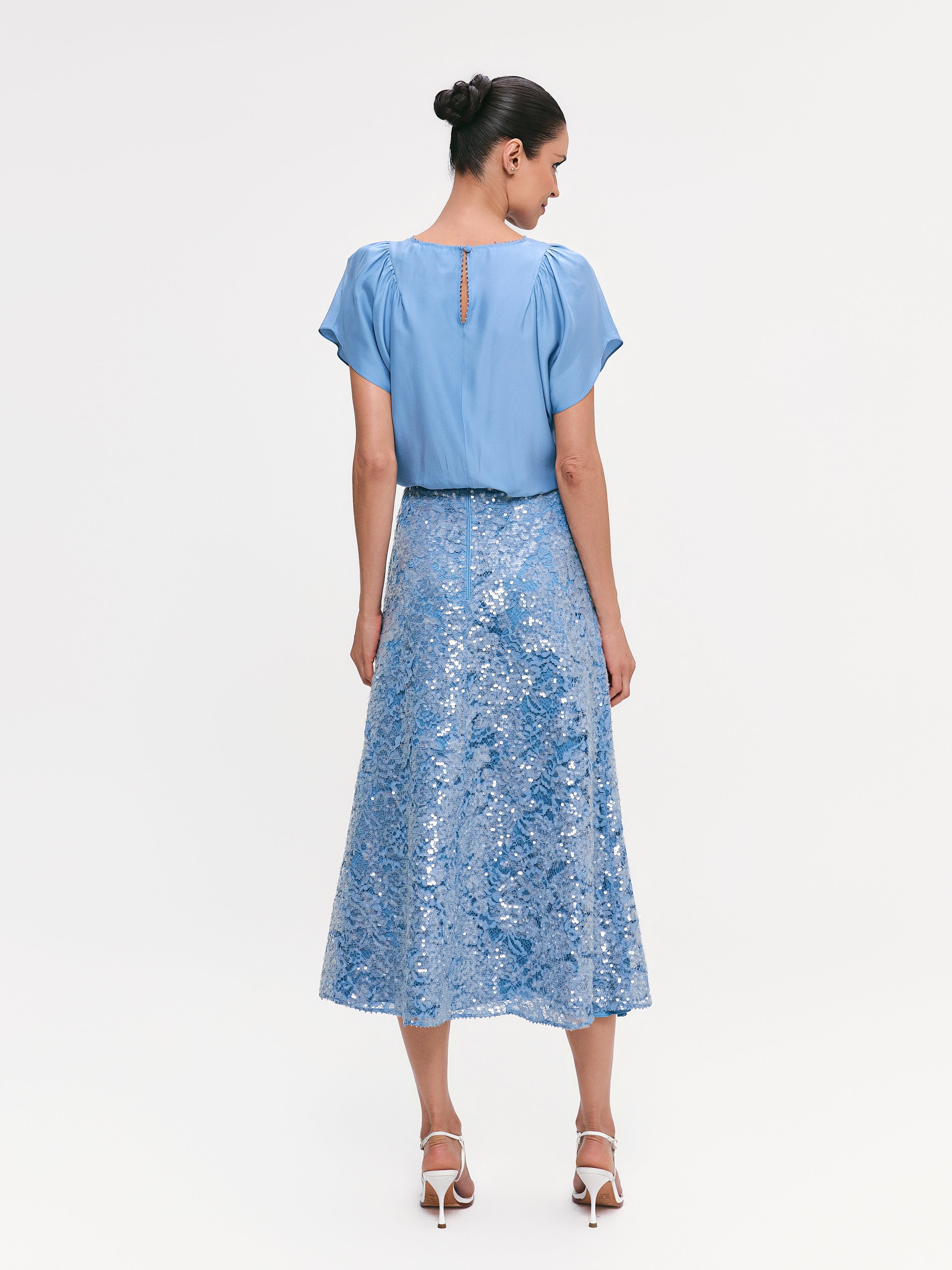 SAIA MIDI ANDY AZUL BOREAL