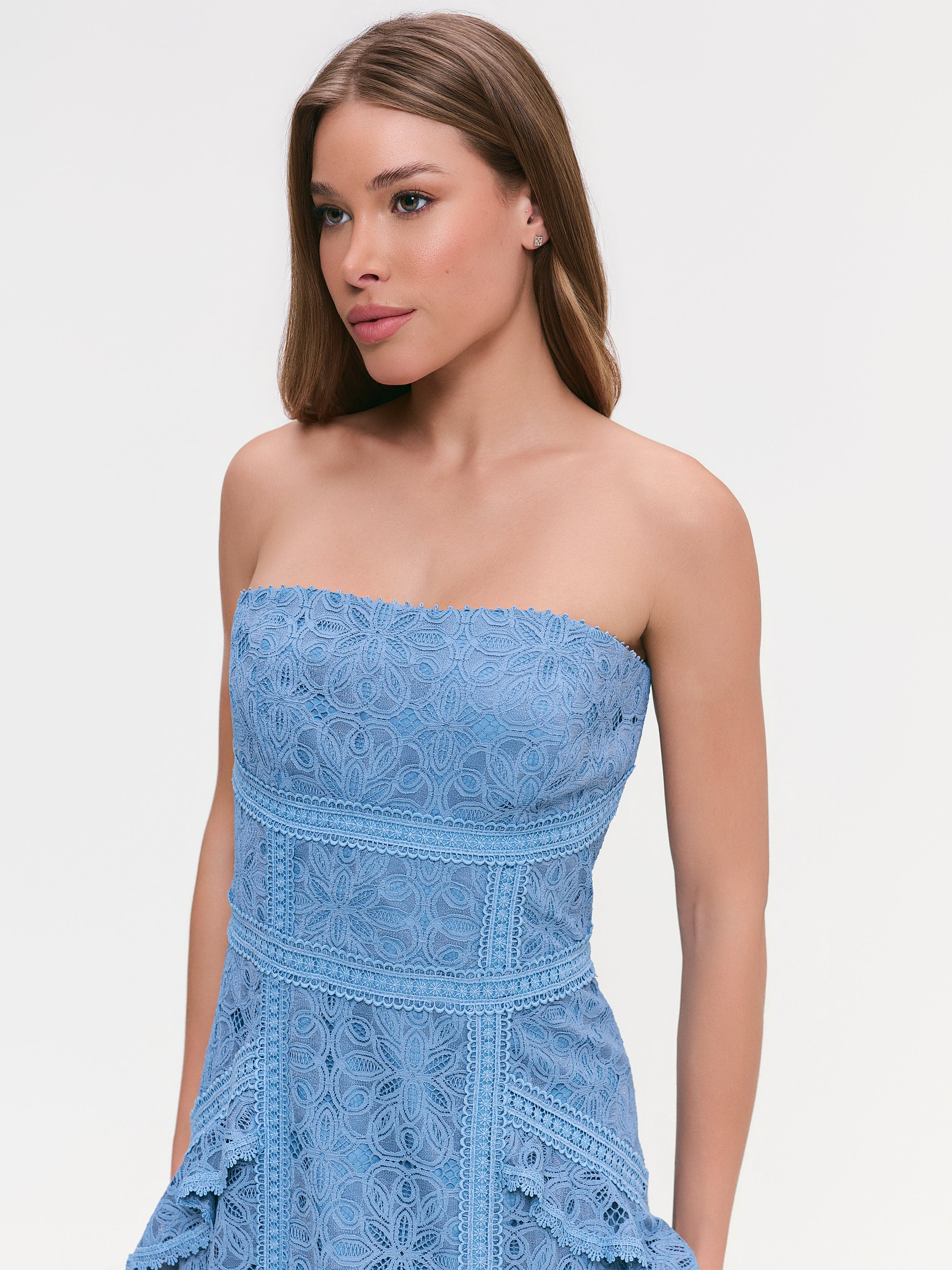 VESTIDO LONGO VIVIANE AZUL BOREAL