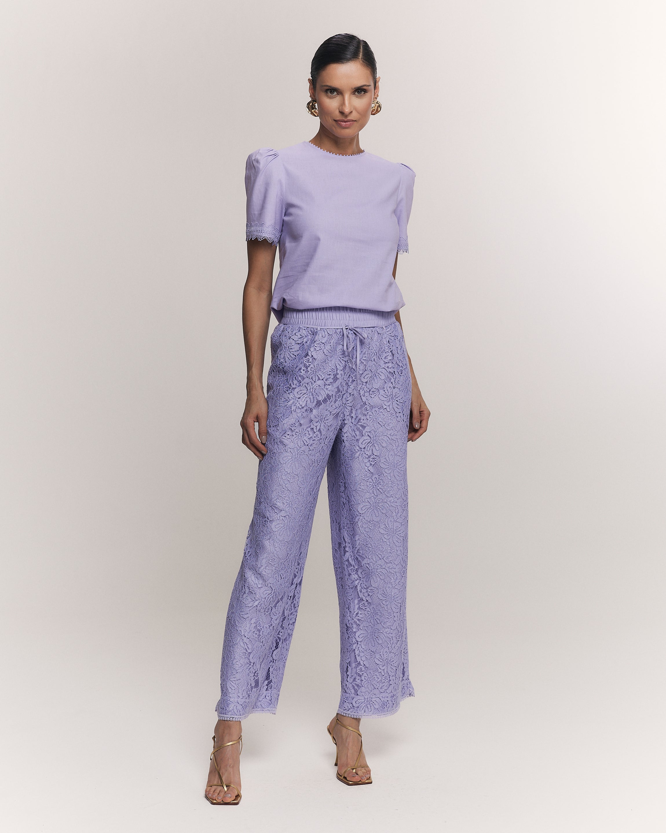 T-SHIRT MOANA S/ APLIQUE LILAS VERBENA