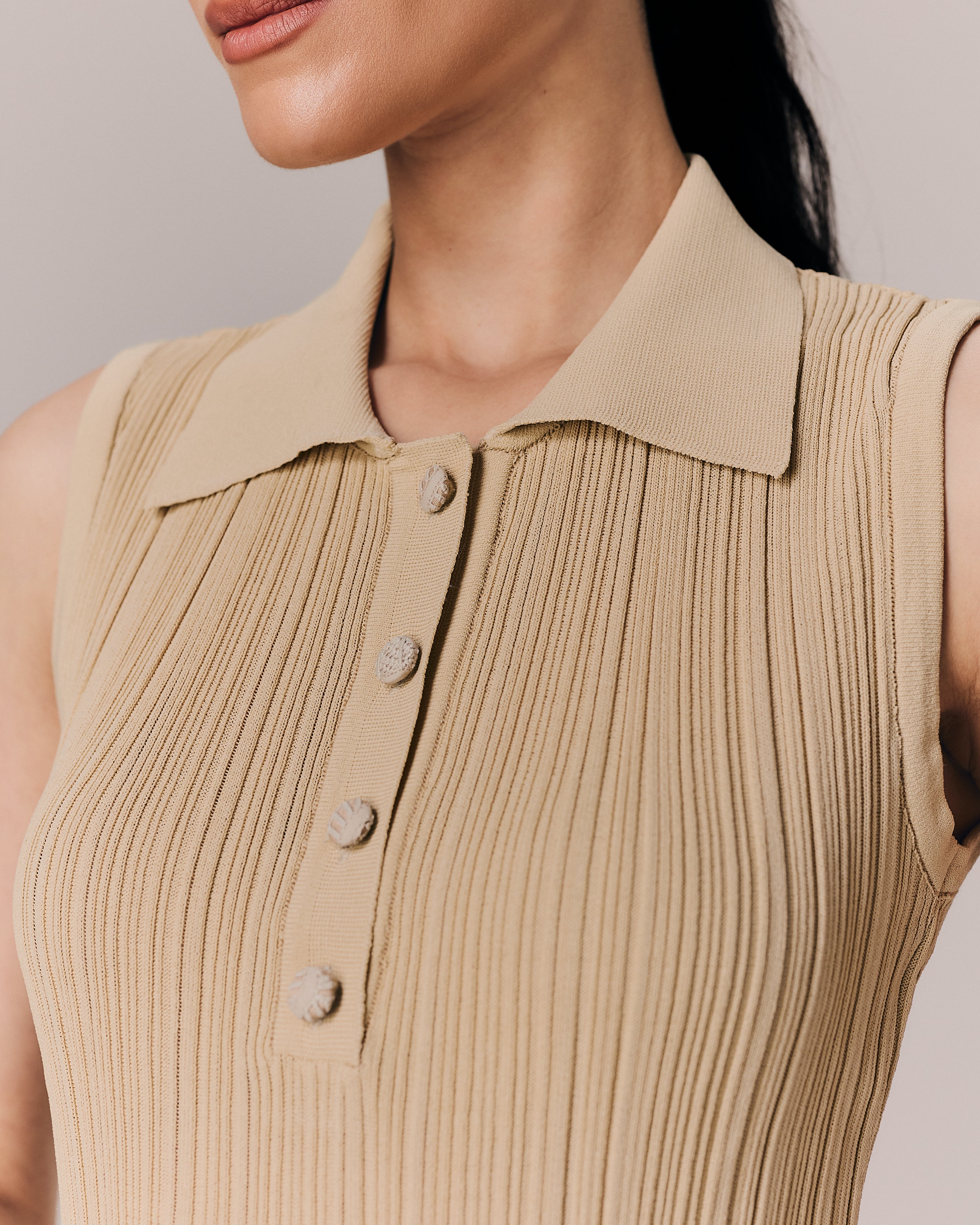 REGATA TATI TRICOT BEGE