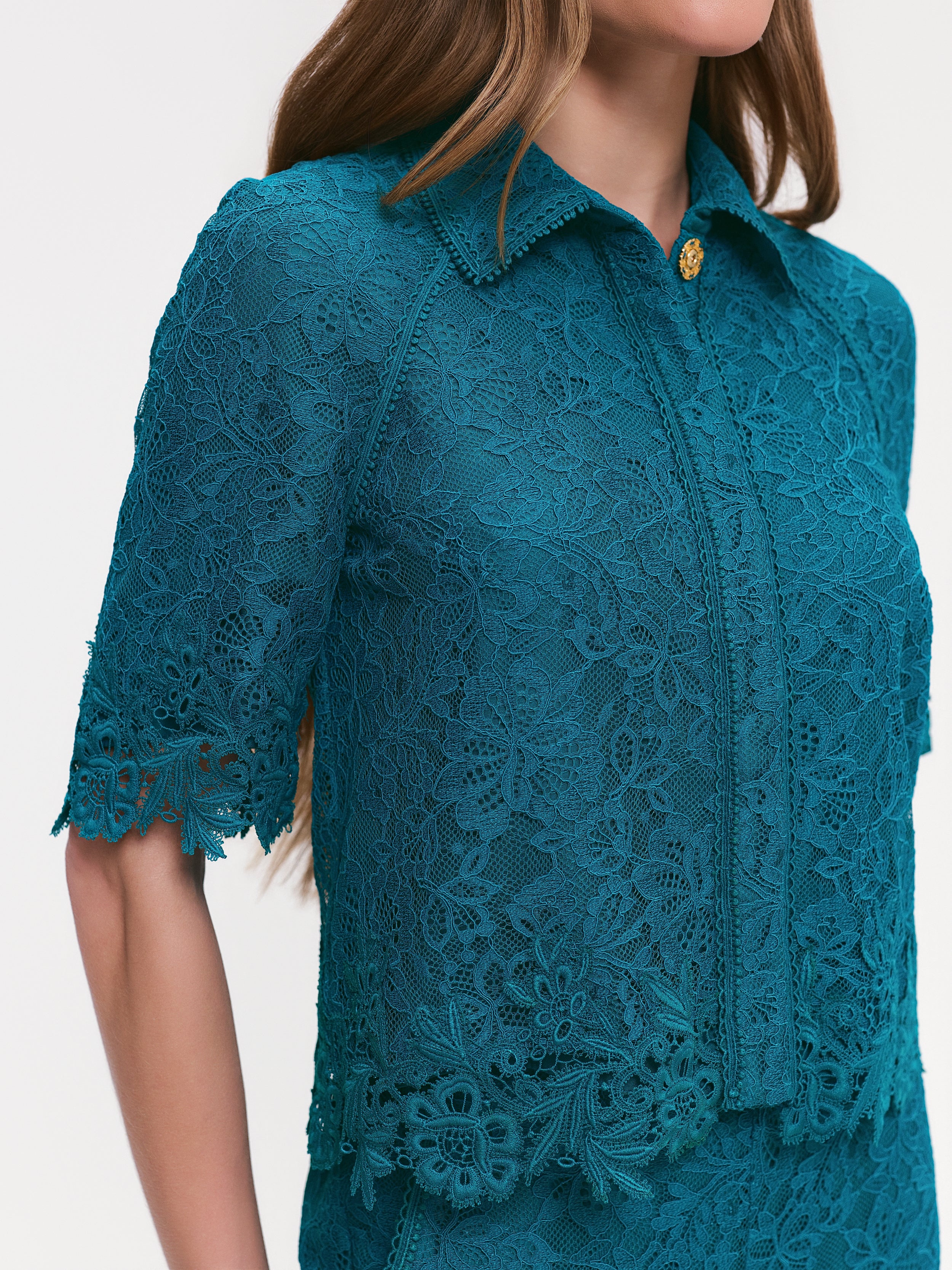 CAMISA LIS AZUL SALINA