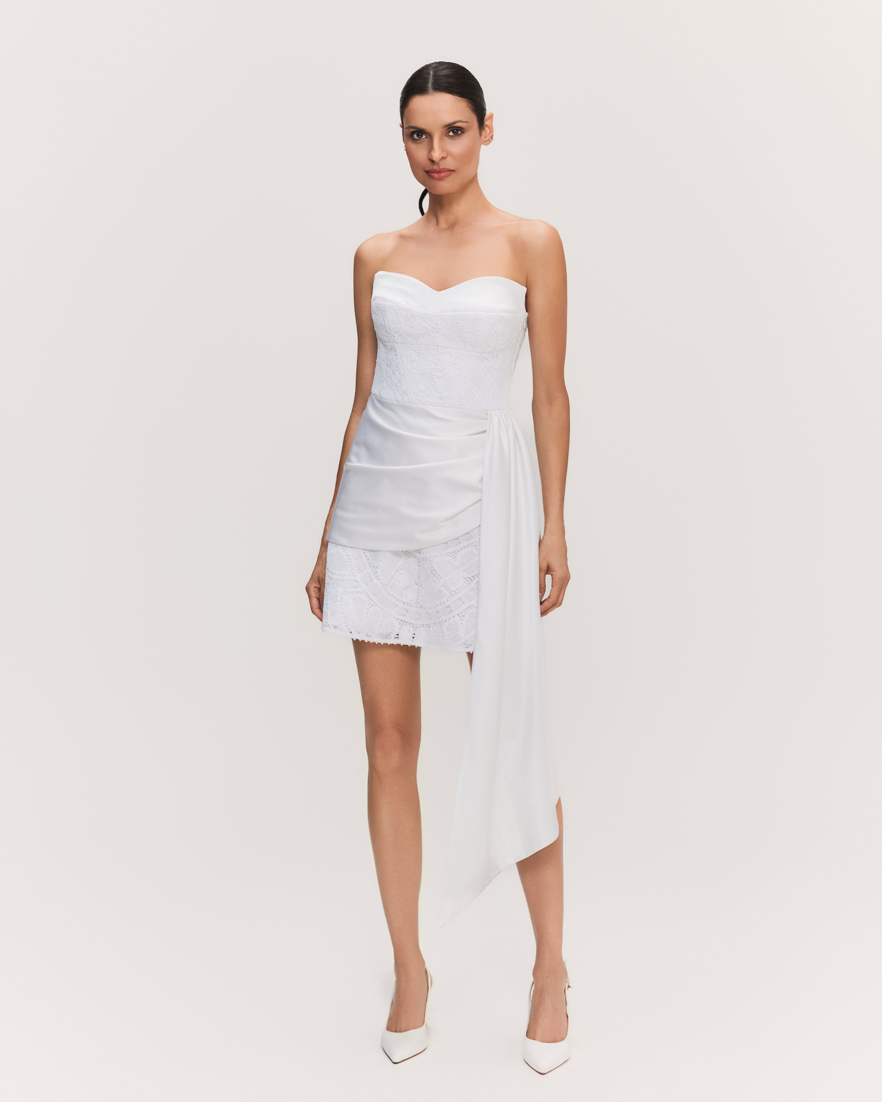 VESTIDO CURTO PAOLA BRANCO