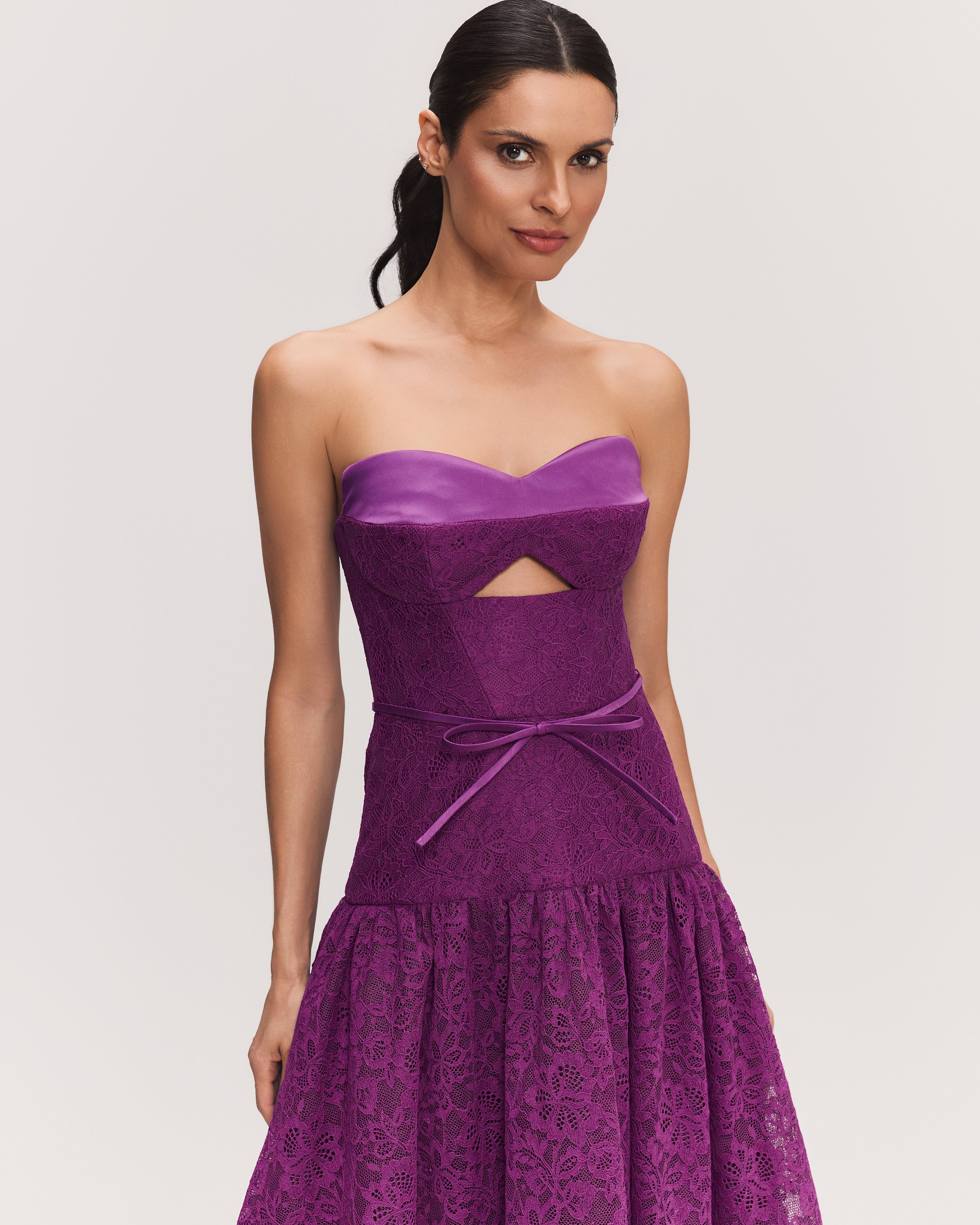 VESTIDO LONGO DYENNA VIOLETA DO MAR