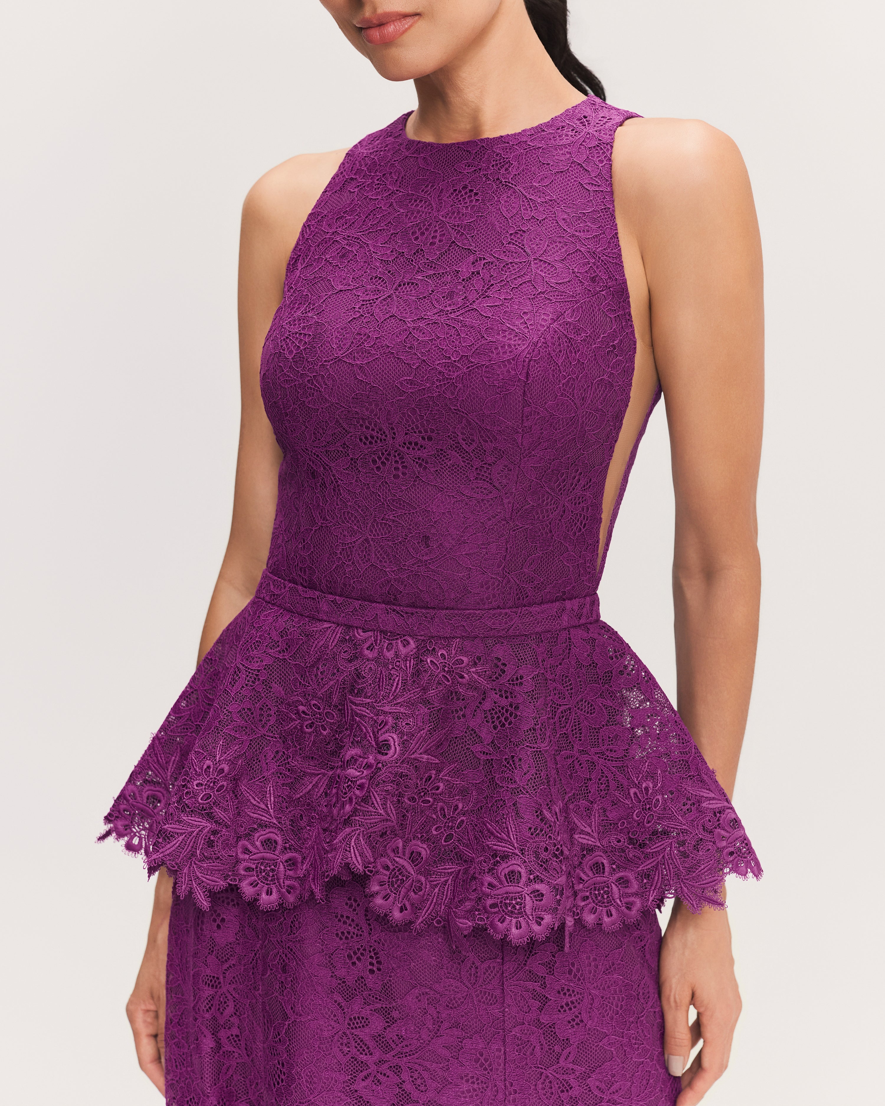 VESTIDO LONGO MELISSA VIOLETA DO MAR