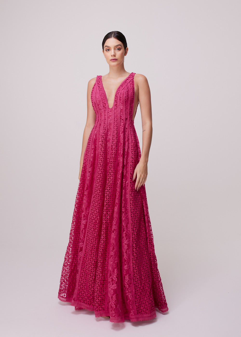 VESTIDO LONGO ALICE PINK NYMP