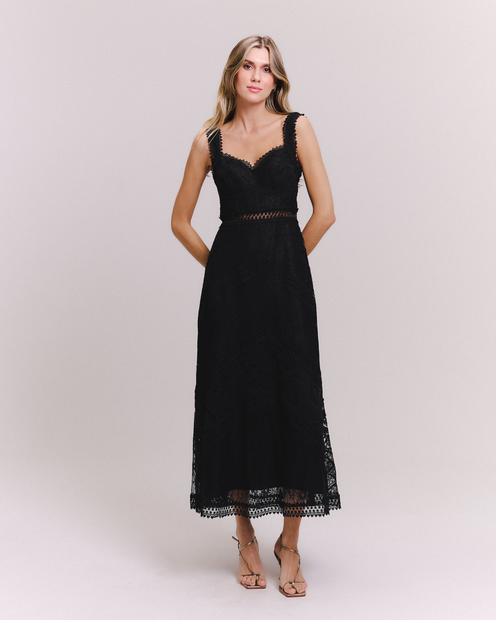 VESTIDO MIDI CHLOE