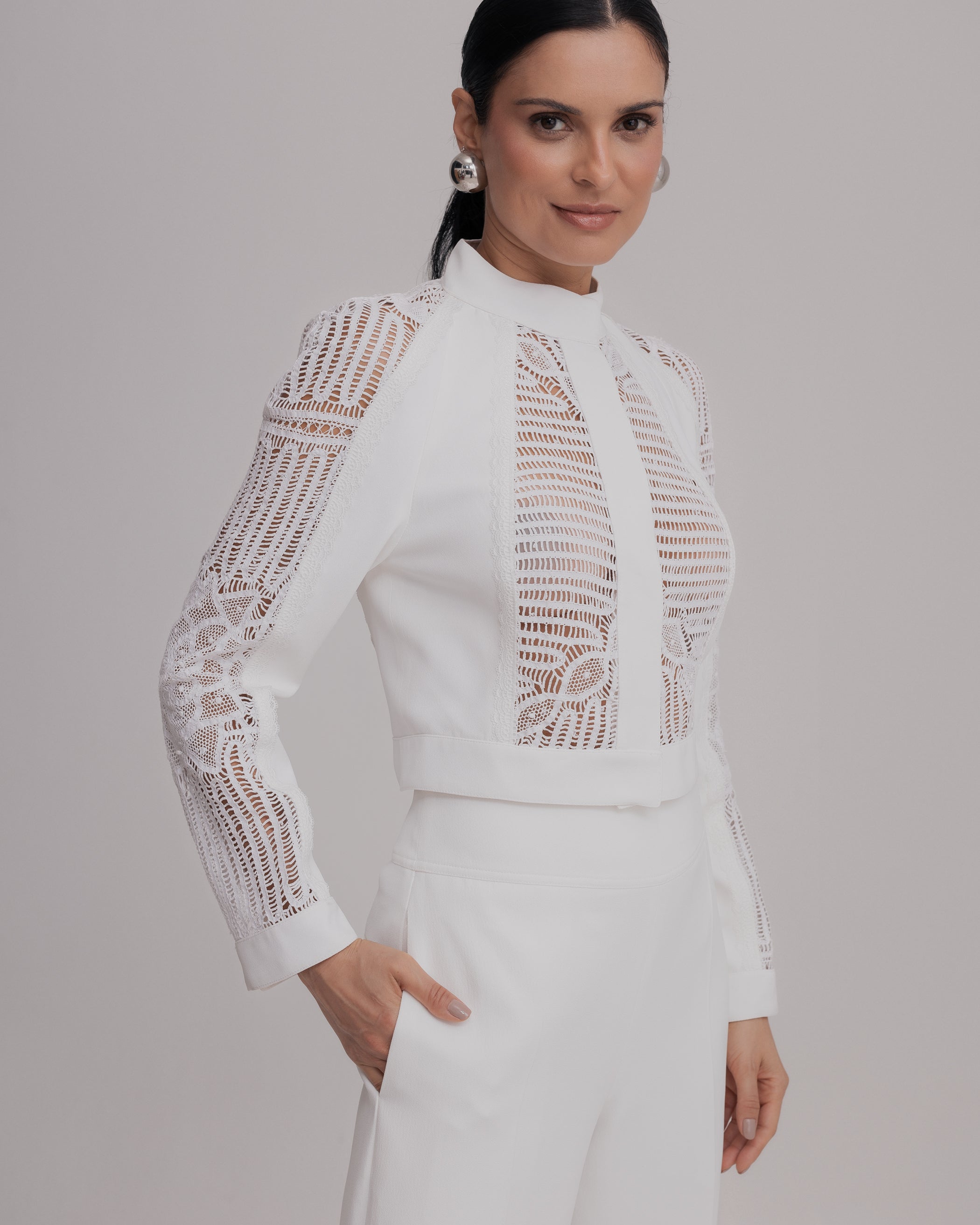 JAQUETA MILENA OFF WHITE