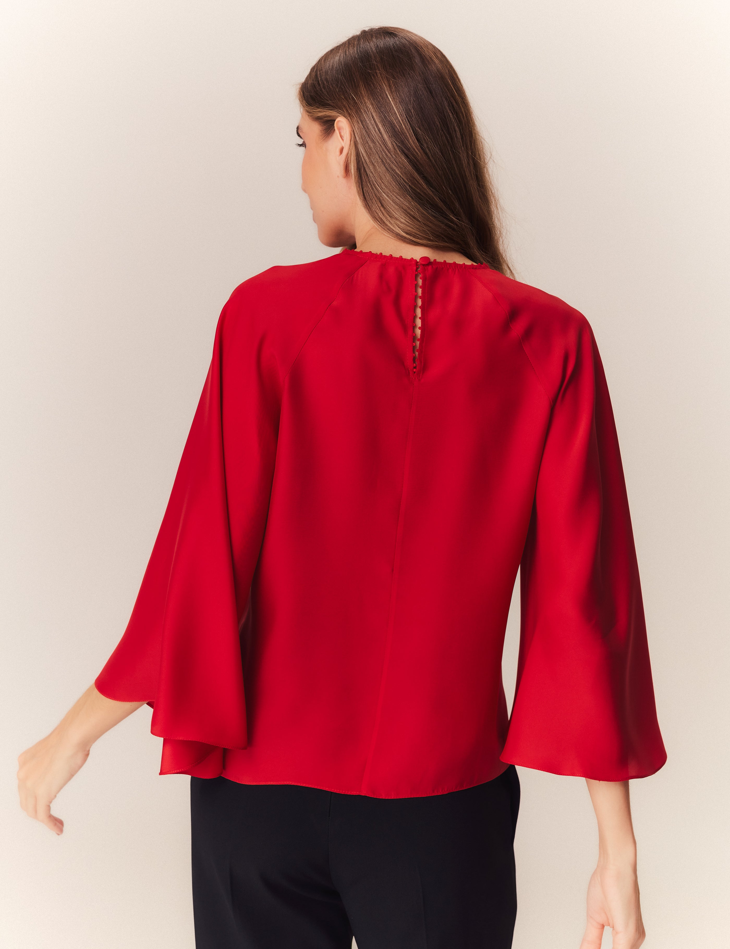 BLUSA CRIS VERMELHO CARMIN
