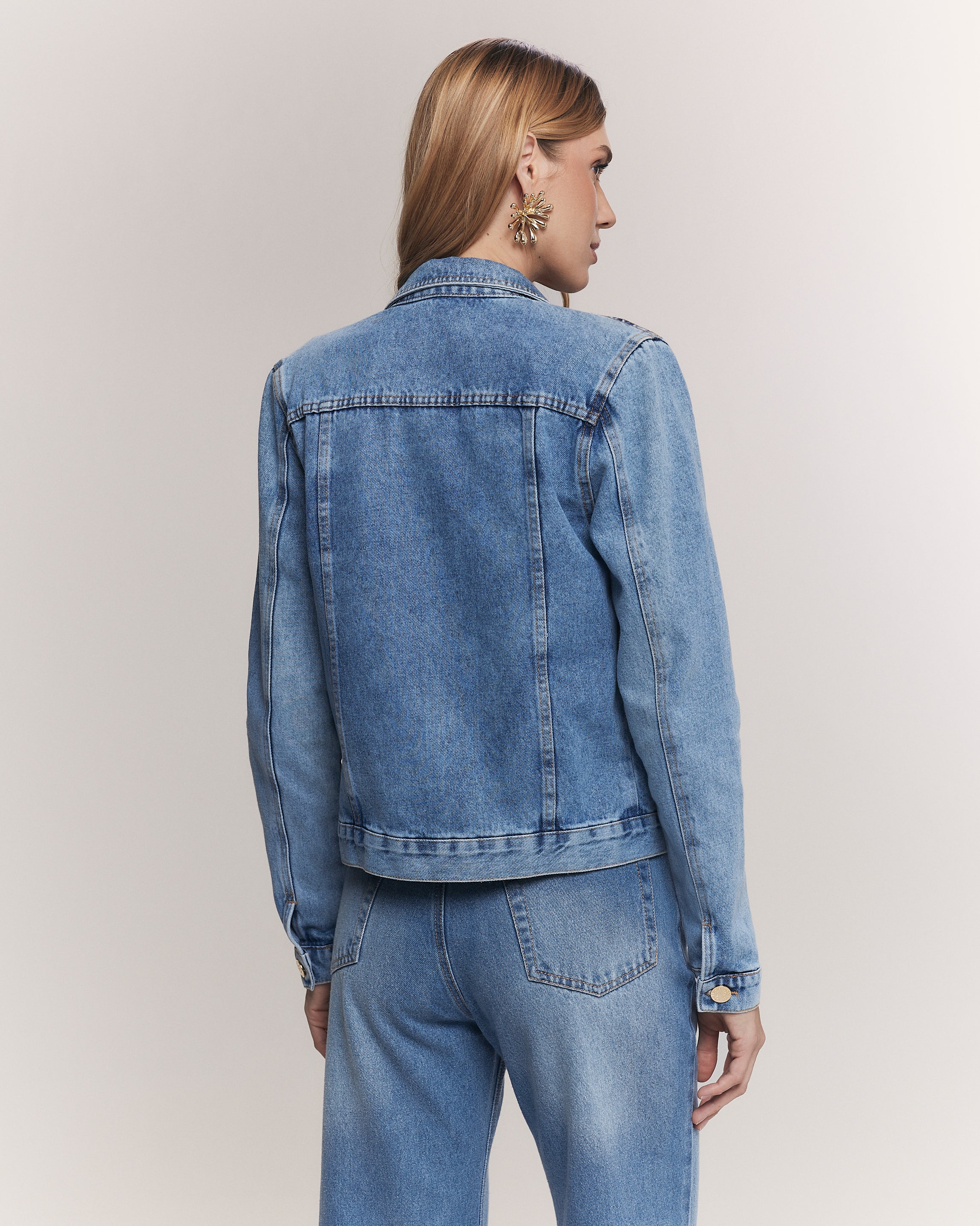 JAQUETA KAREN JEANS JEANS
