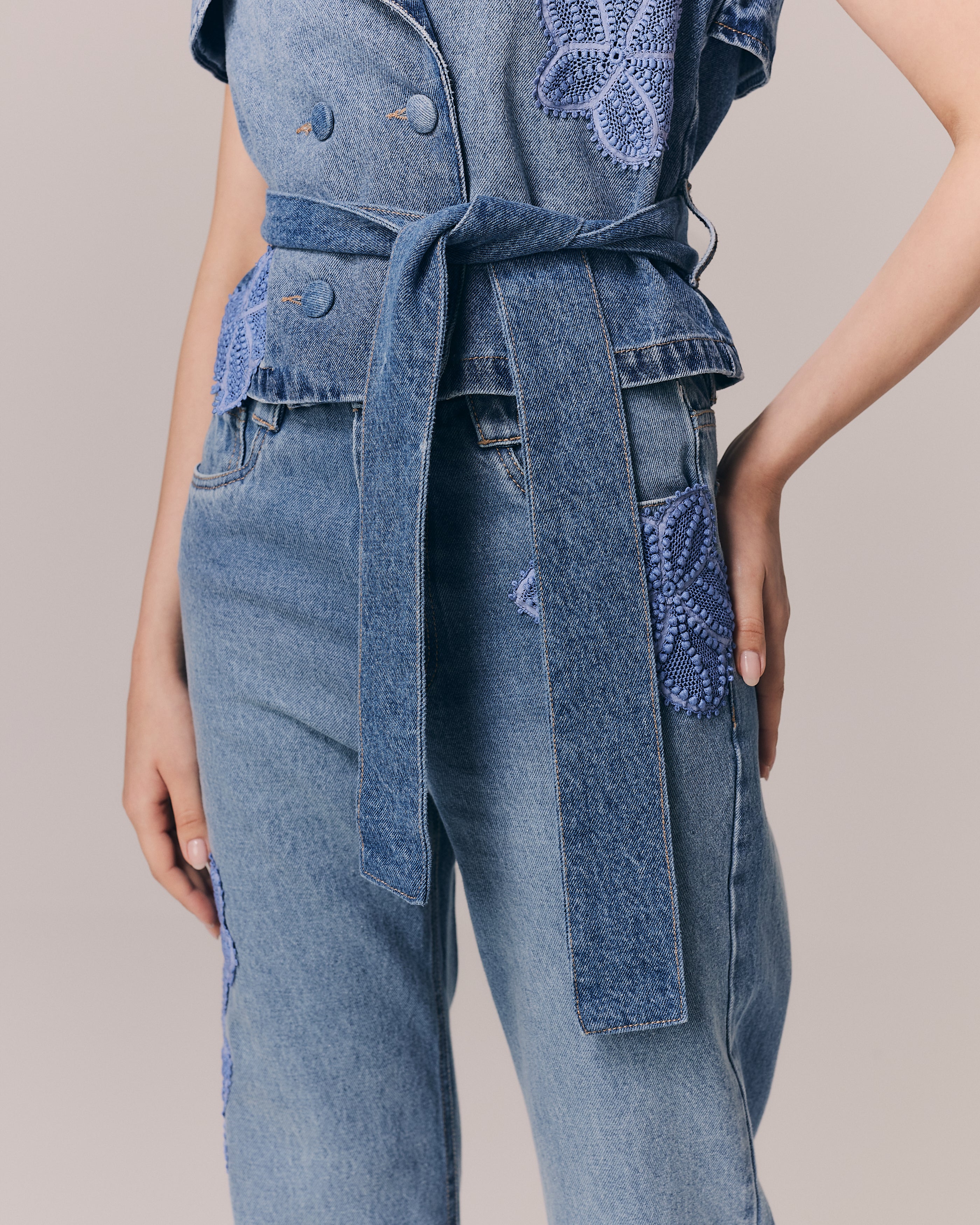 CALCA KATIA JEANS AZUL JEANS