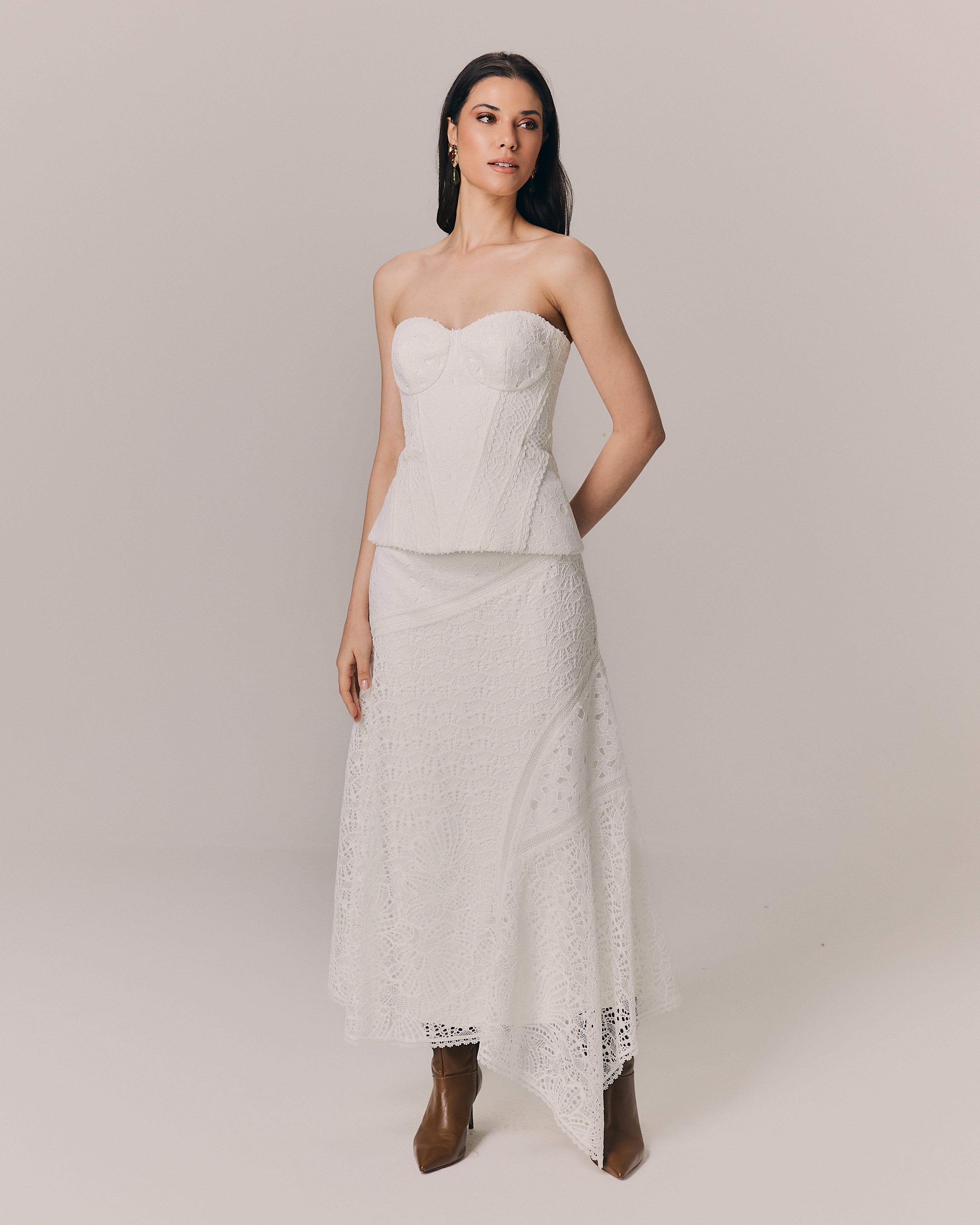 CORSET CARMELA OFF WHITE