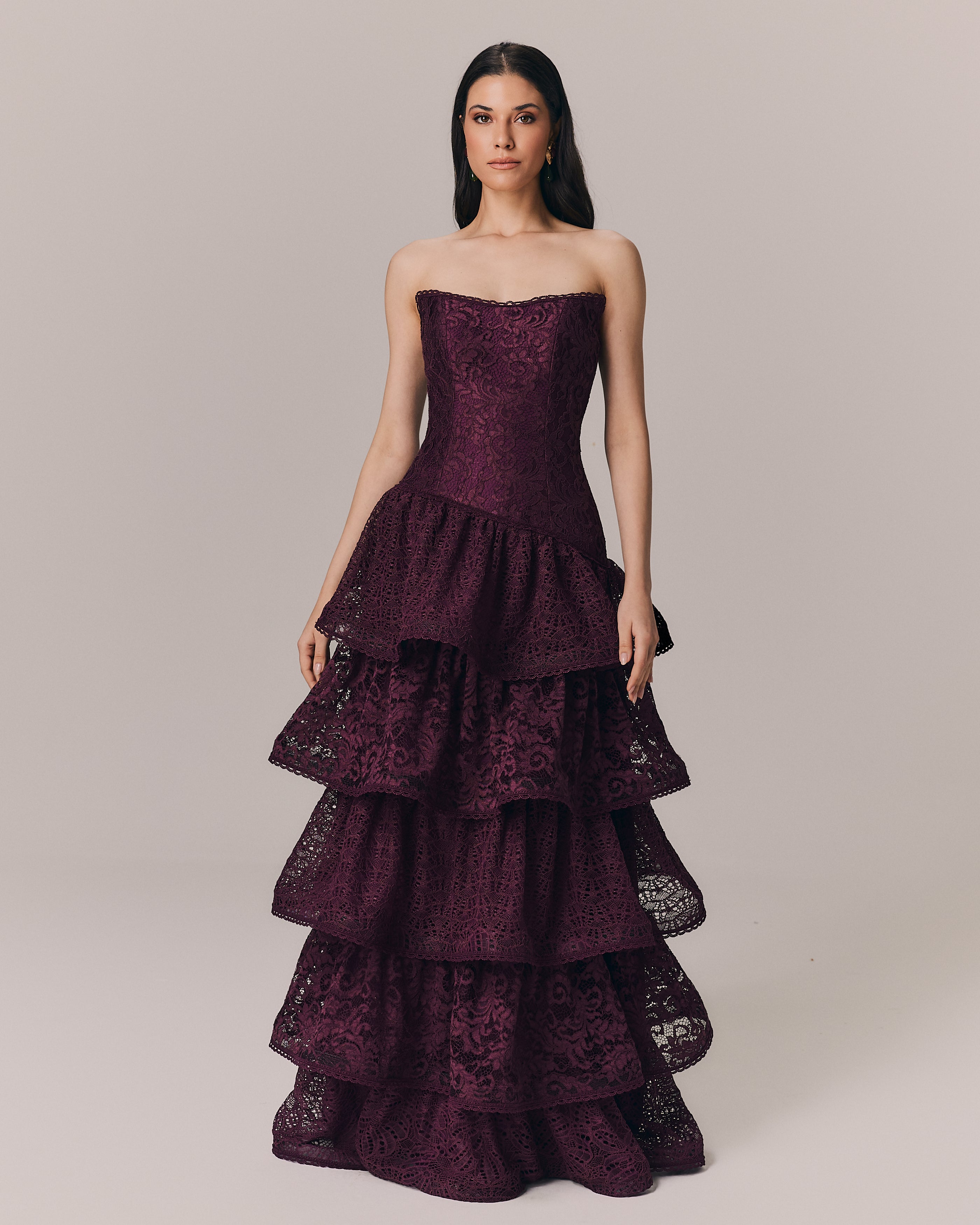 VESTIDO LONGO ALICE VINO