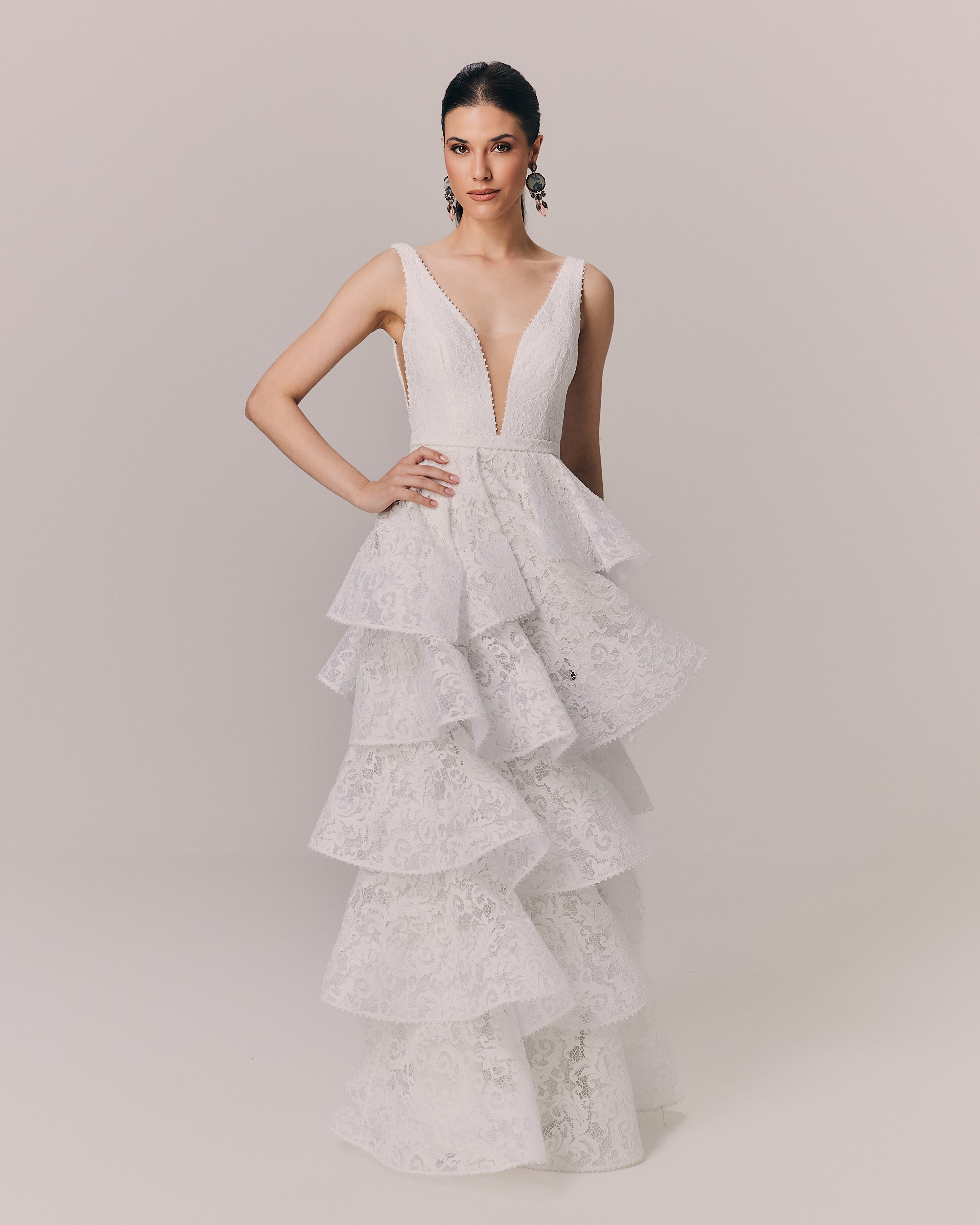 VESTIDO LONGO PAULINA OFF WHITE