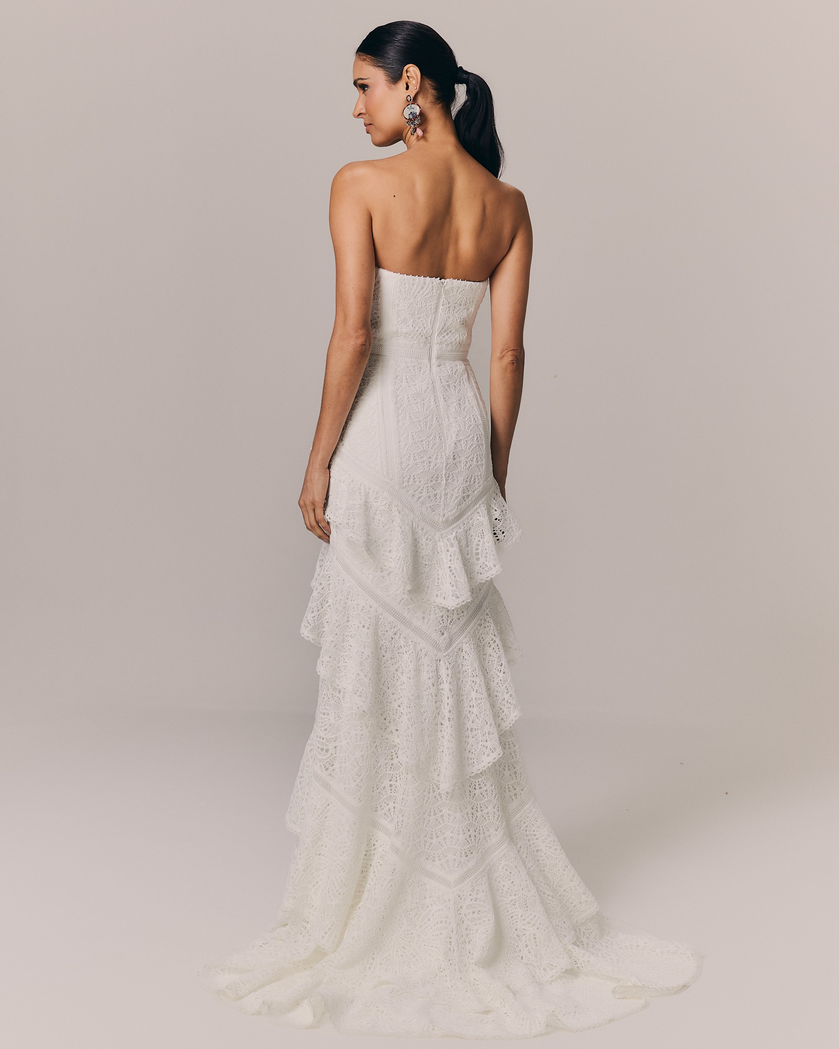 VESTIDO LONGO VIVIANE OFF WHITE